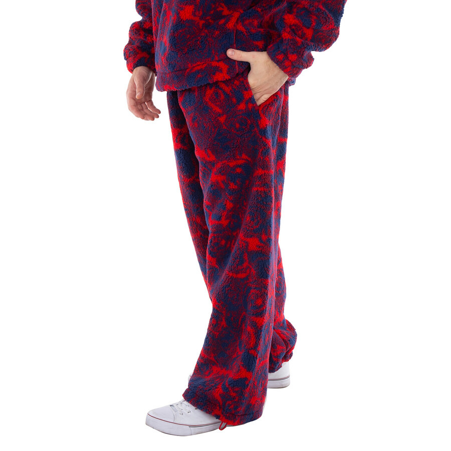 Burberry Rose Print Fleece Trousers - 2