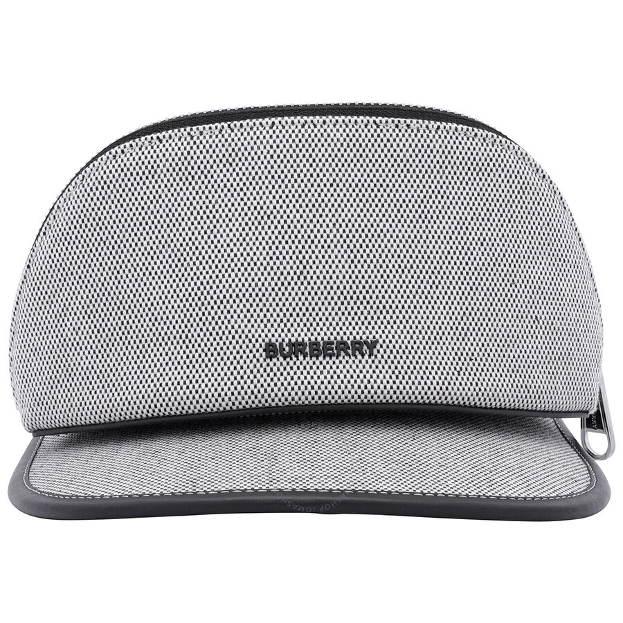 Burberry Zip Pocket-Detail Visor Hat Shop Zip Pocket-Detail Visor Hat on Sale at BeyondStyle  main image 4