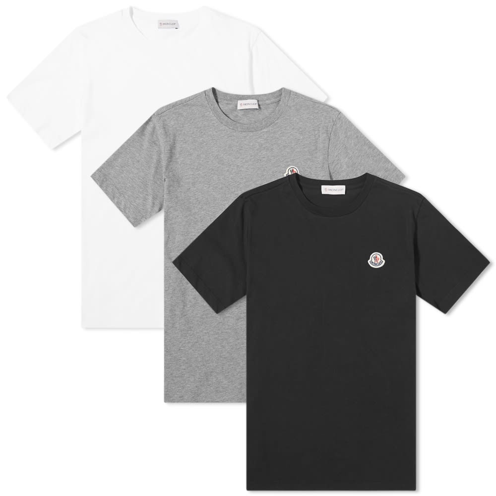 Moncler Three Pack Logo Tee - 1