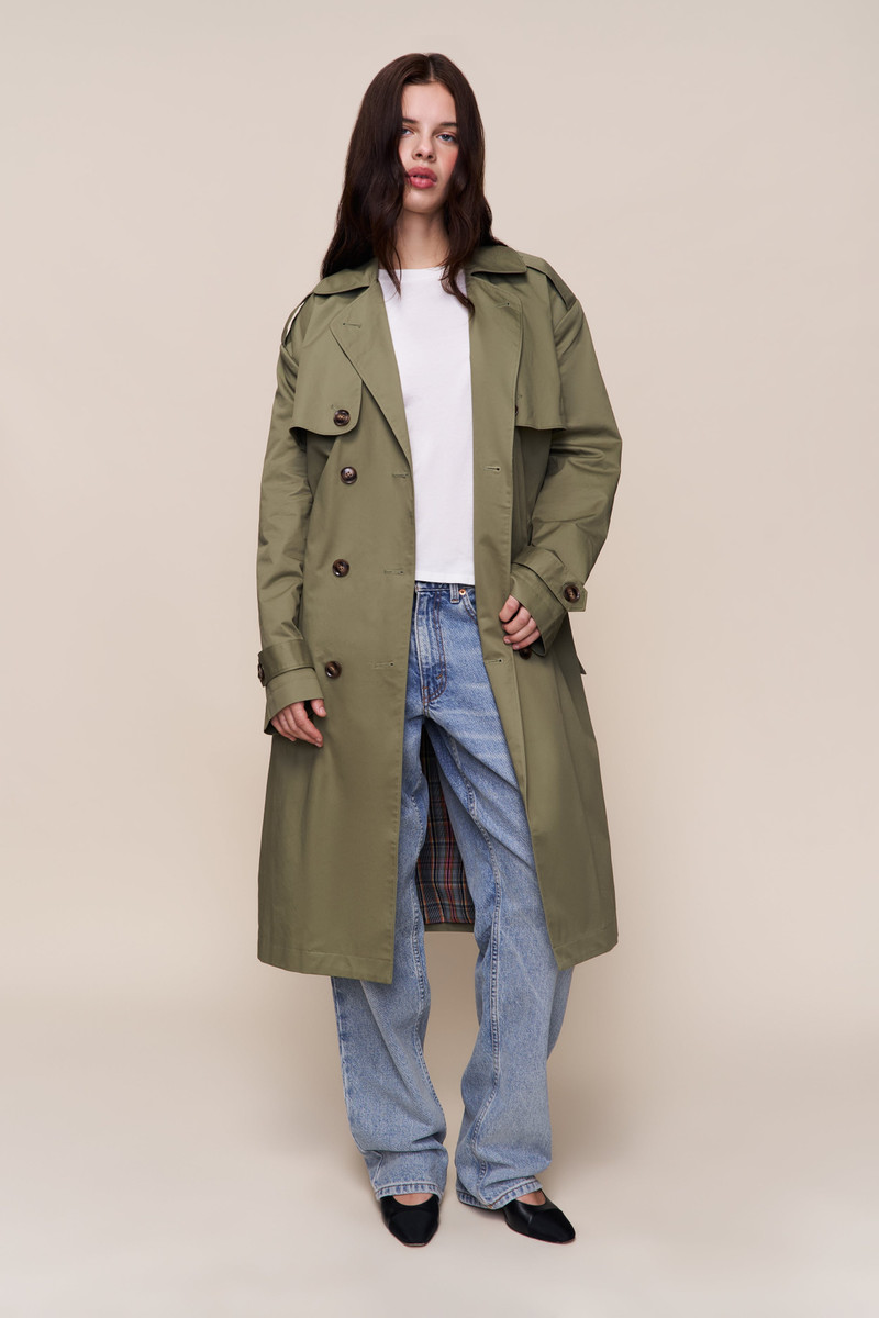 GUIZIO CLASSIC TRENCH COAT outlook