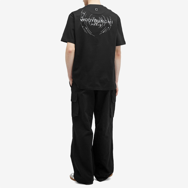 Wooyoungmi Wooyoungmi Waves Back Logo T-Shirt outlook