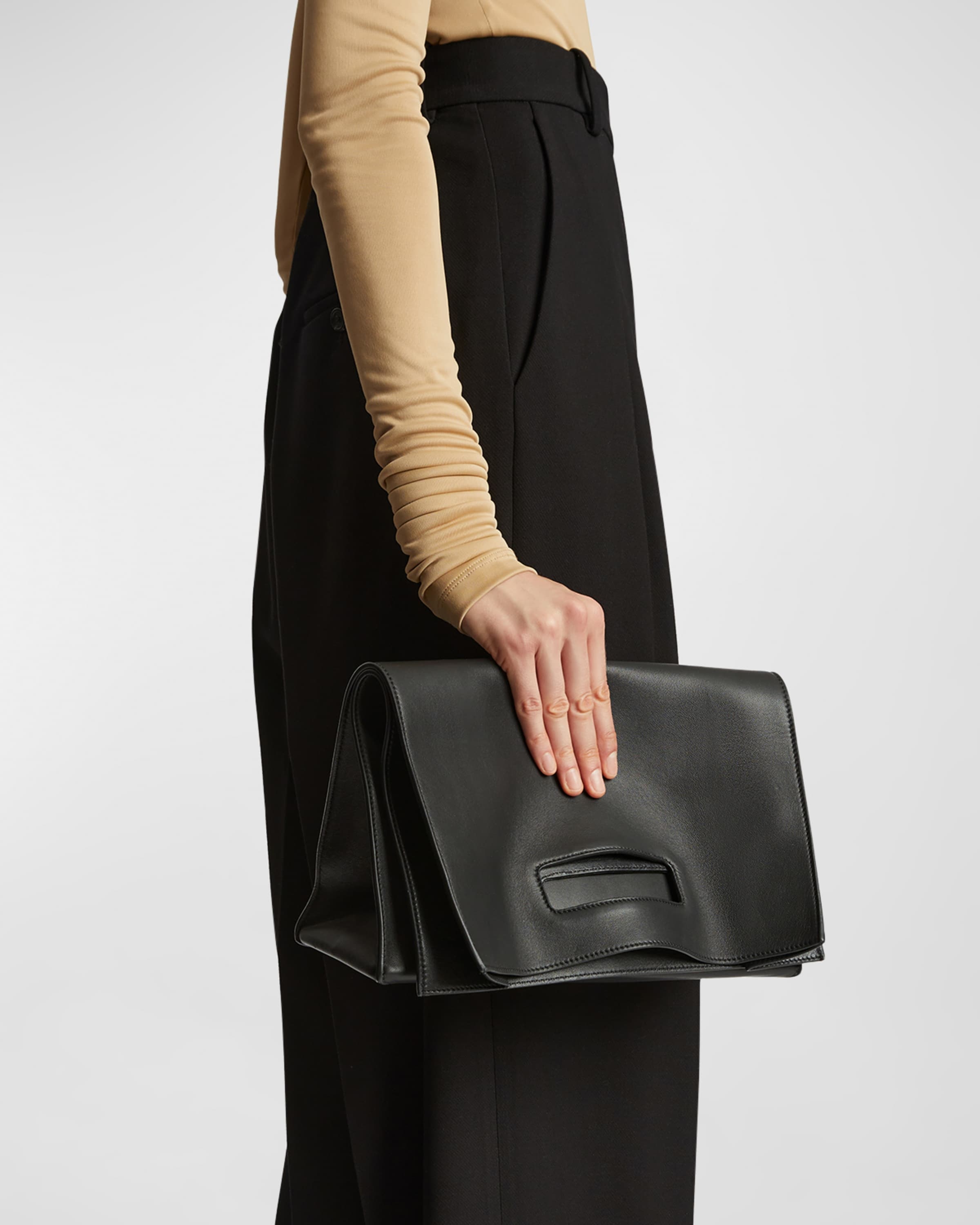 Hudson Fold-Over Flap Tote Bag - 2