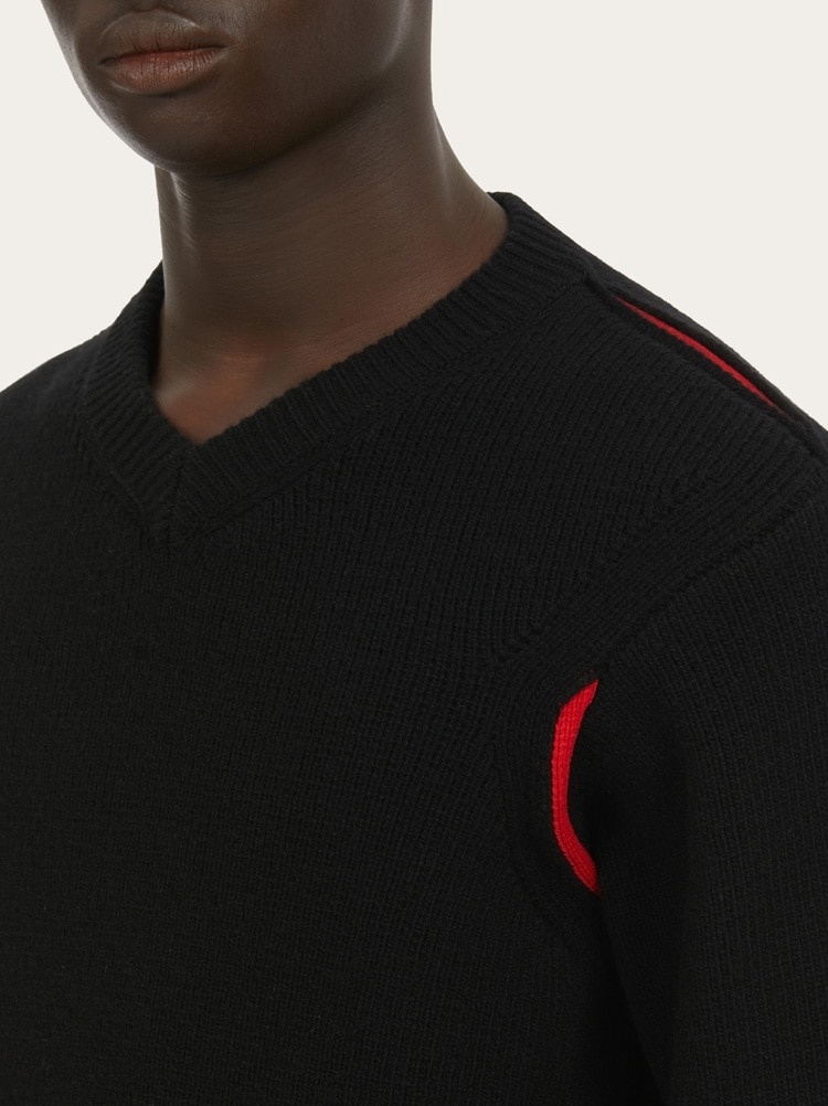CARDIGAN WITH SLIT DETAIL - 4