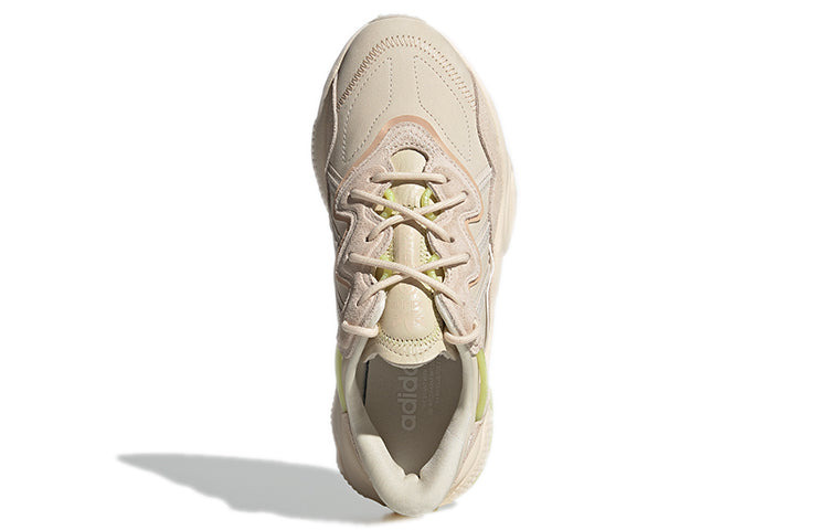 (WMNS) adidas originals Ozweego Running Shoes Beige GY3544 - 5