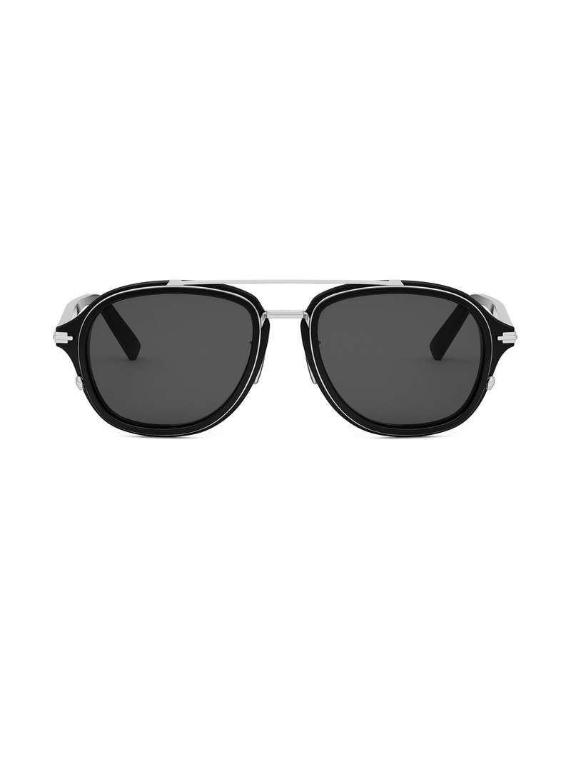 Men's DiorBlackSuit A4U 53MM Pilot Sunglasses - Black 1