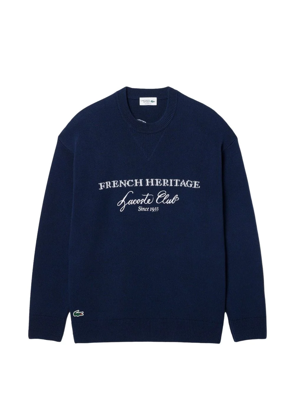 French Heritage embroidered sweater - 1