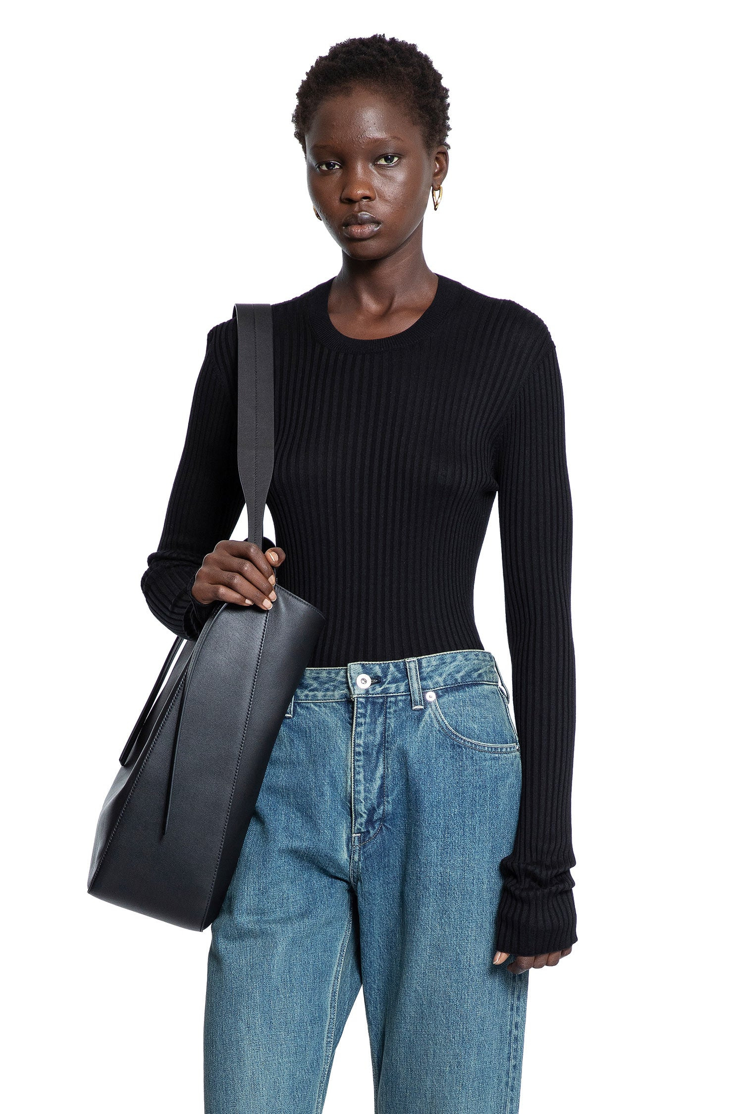 Silk-Ribbed-Knit-Sweater - 6