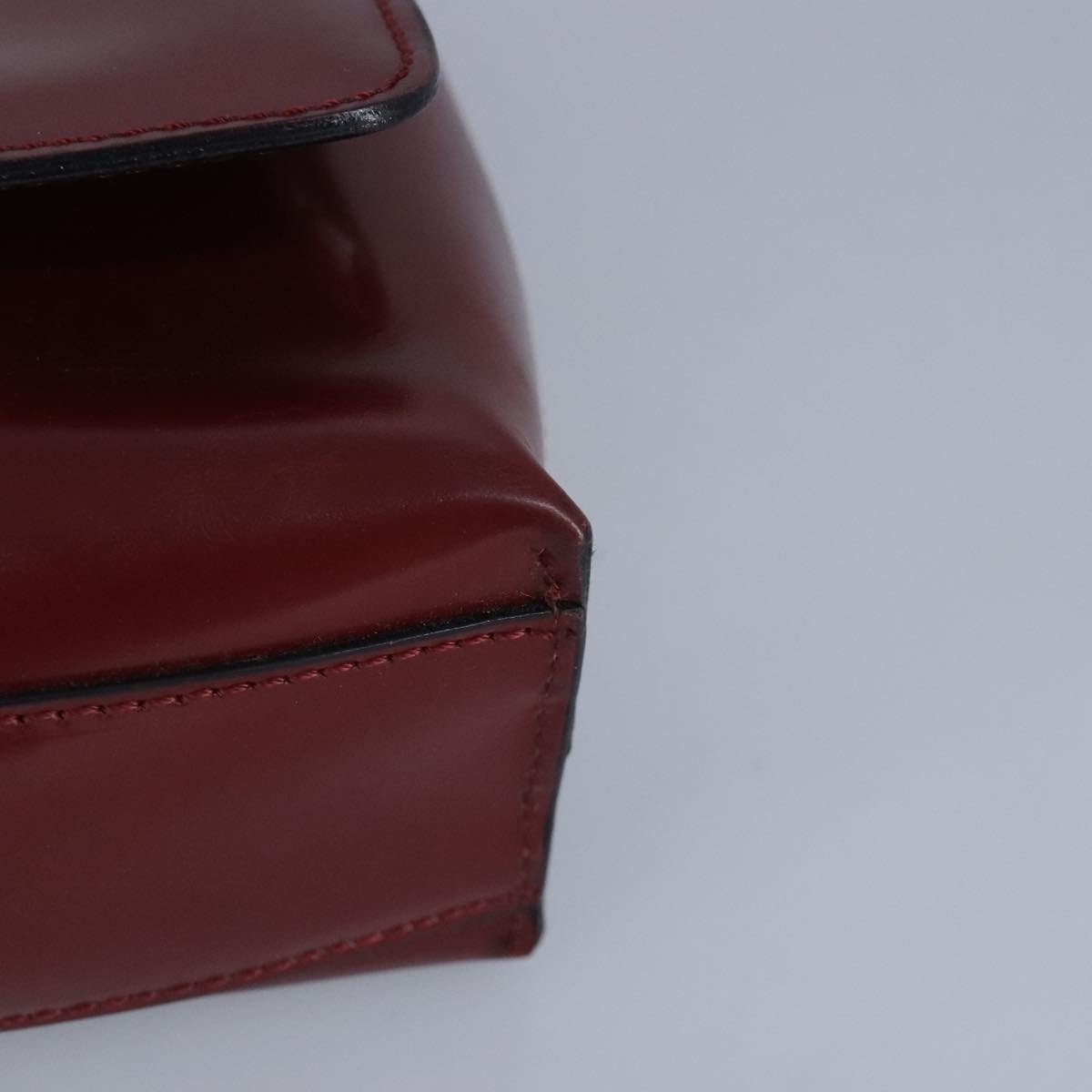 Burberry Shoulder Bag Leather Red - 14