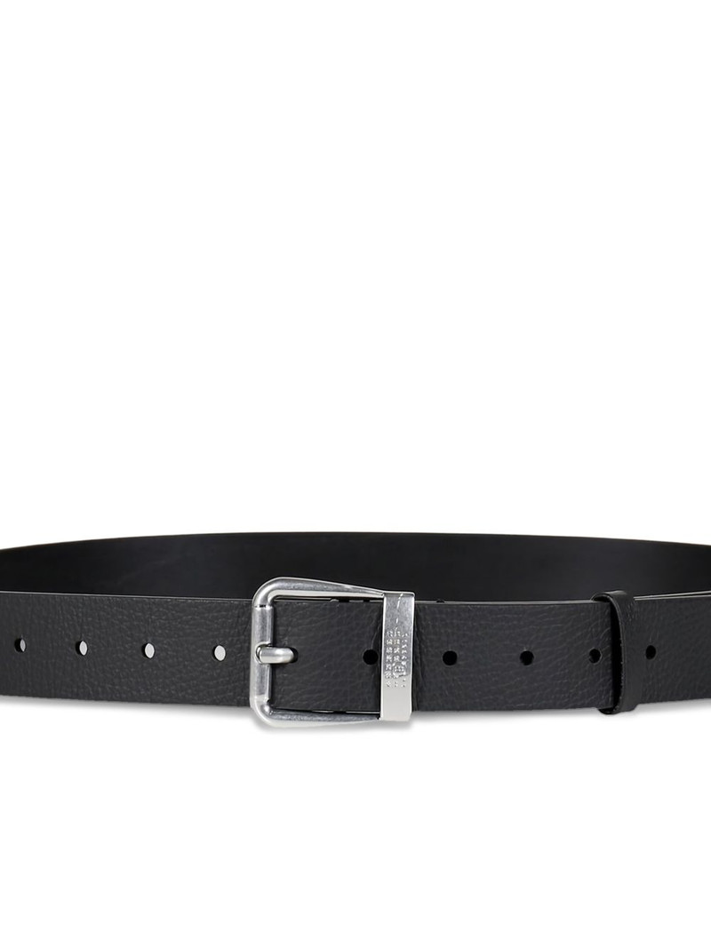 MM6 Maison Margiela perforated buckle belt outlook