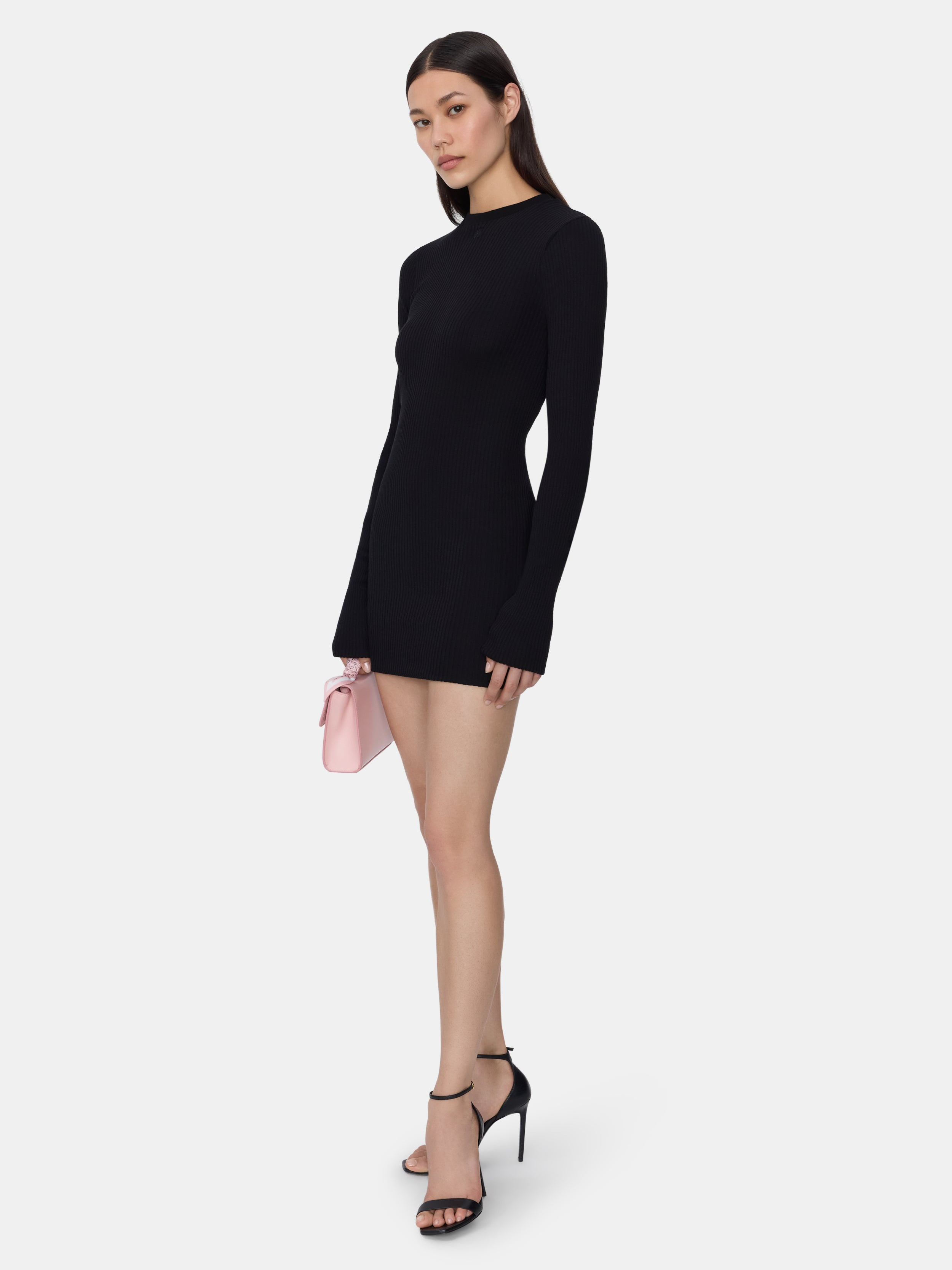 WOMEN'S MA LONG SLEEVE MINI DRESS - 3