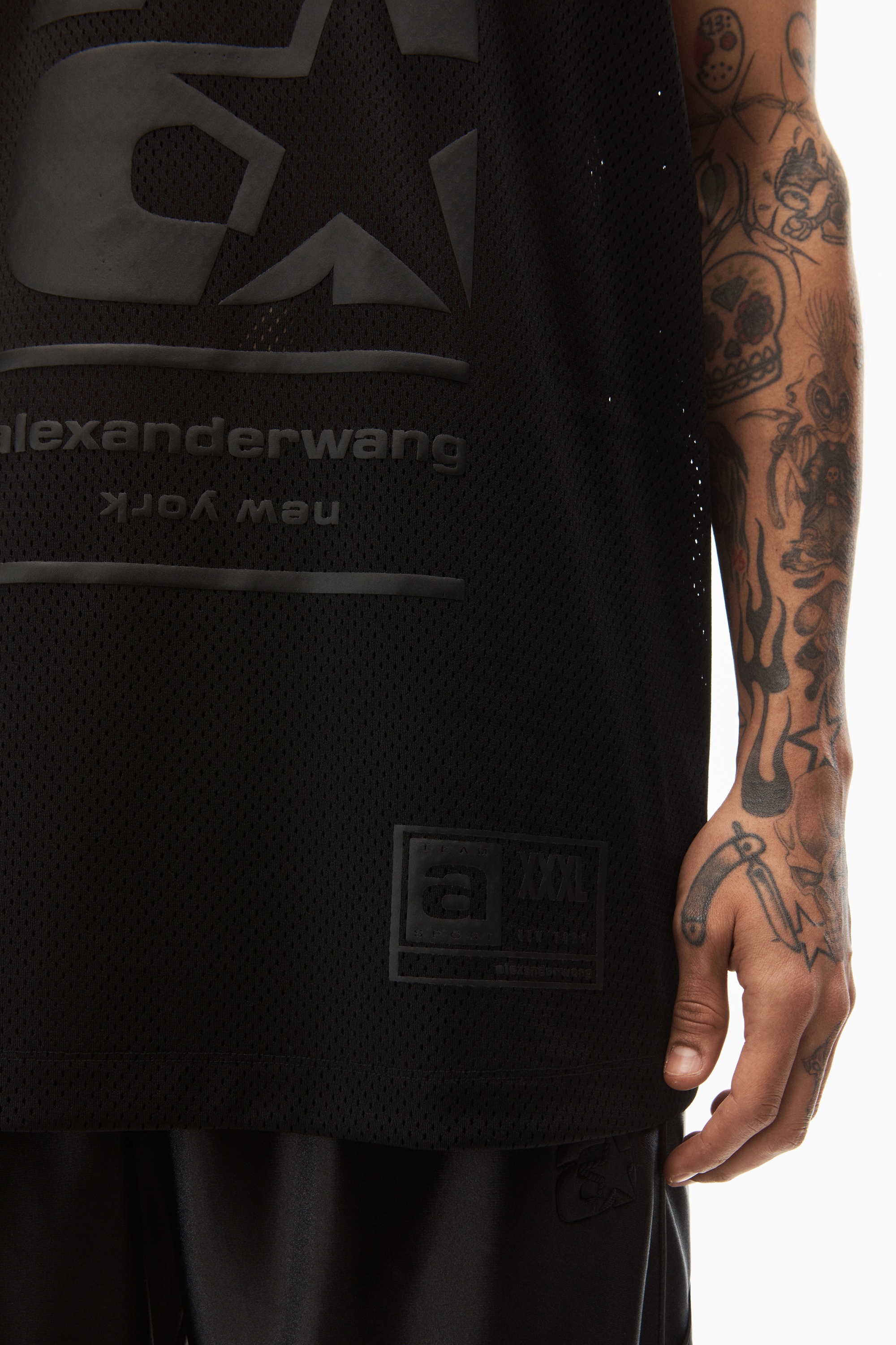 STAR TANK IN ATHLETIC MESH - 5
