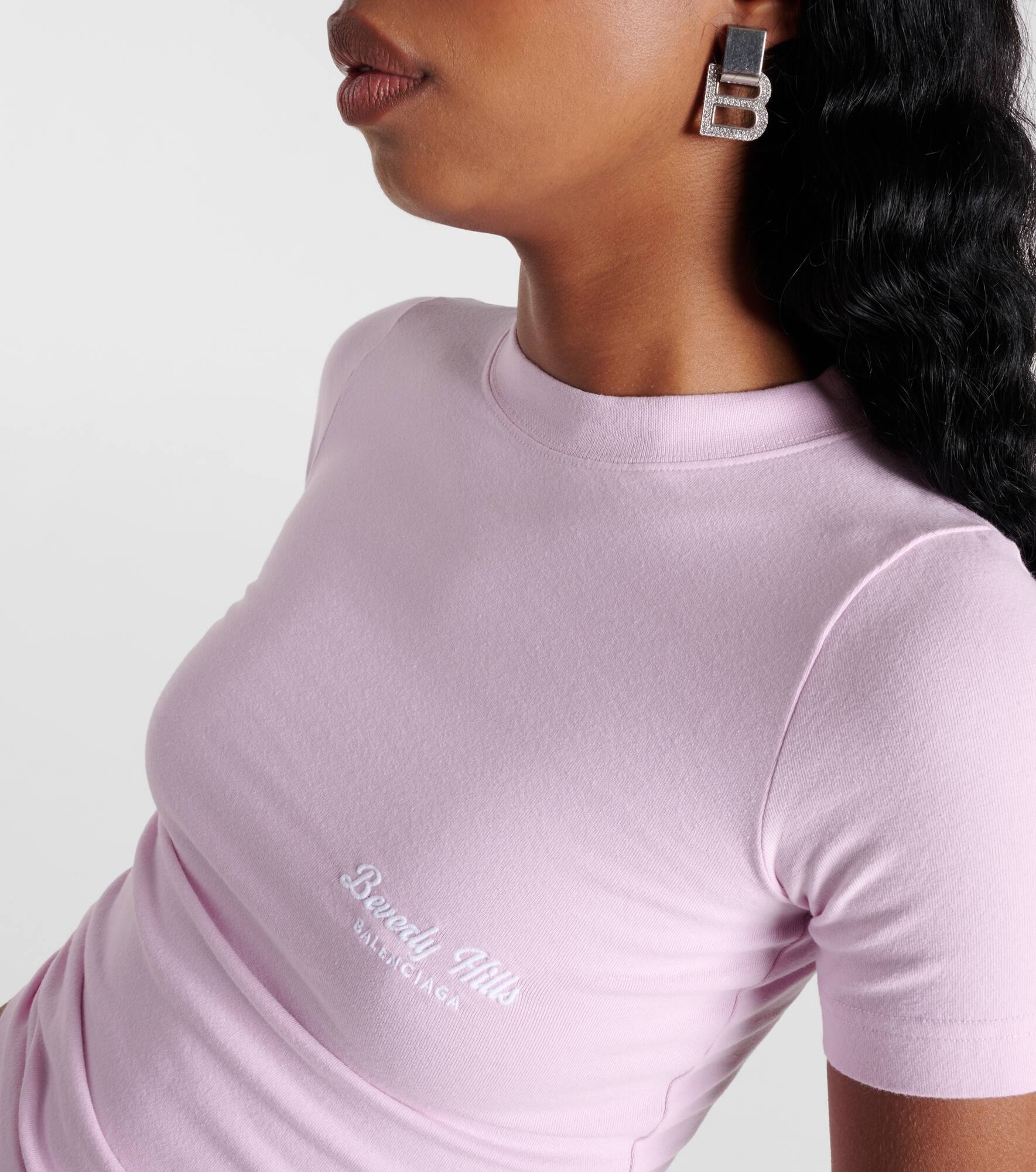 Printed cotton jersey T-shirt - 5