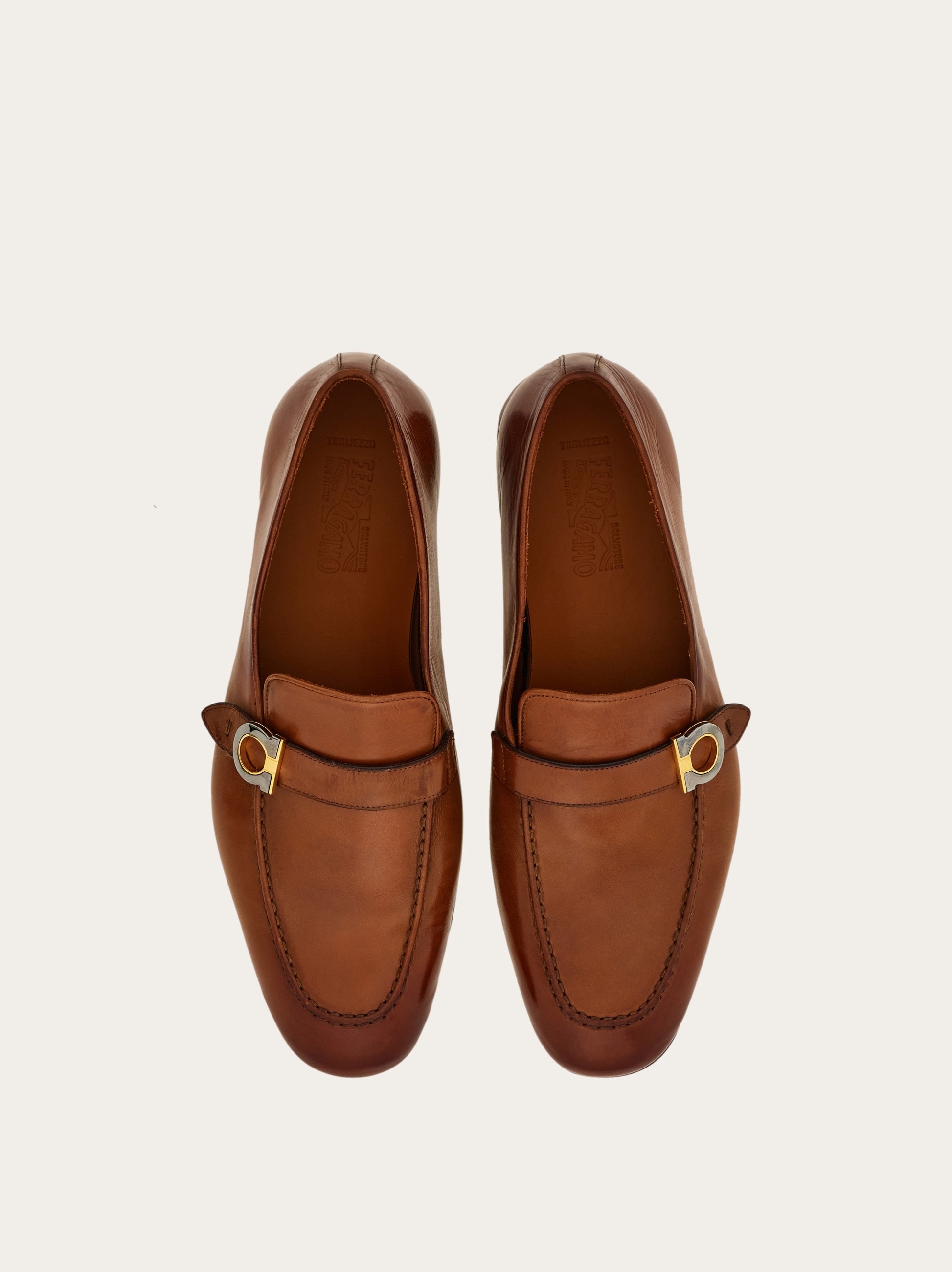 Tramezza loafer with Gancini ornament - 2