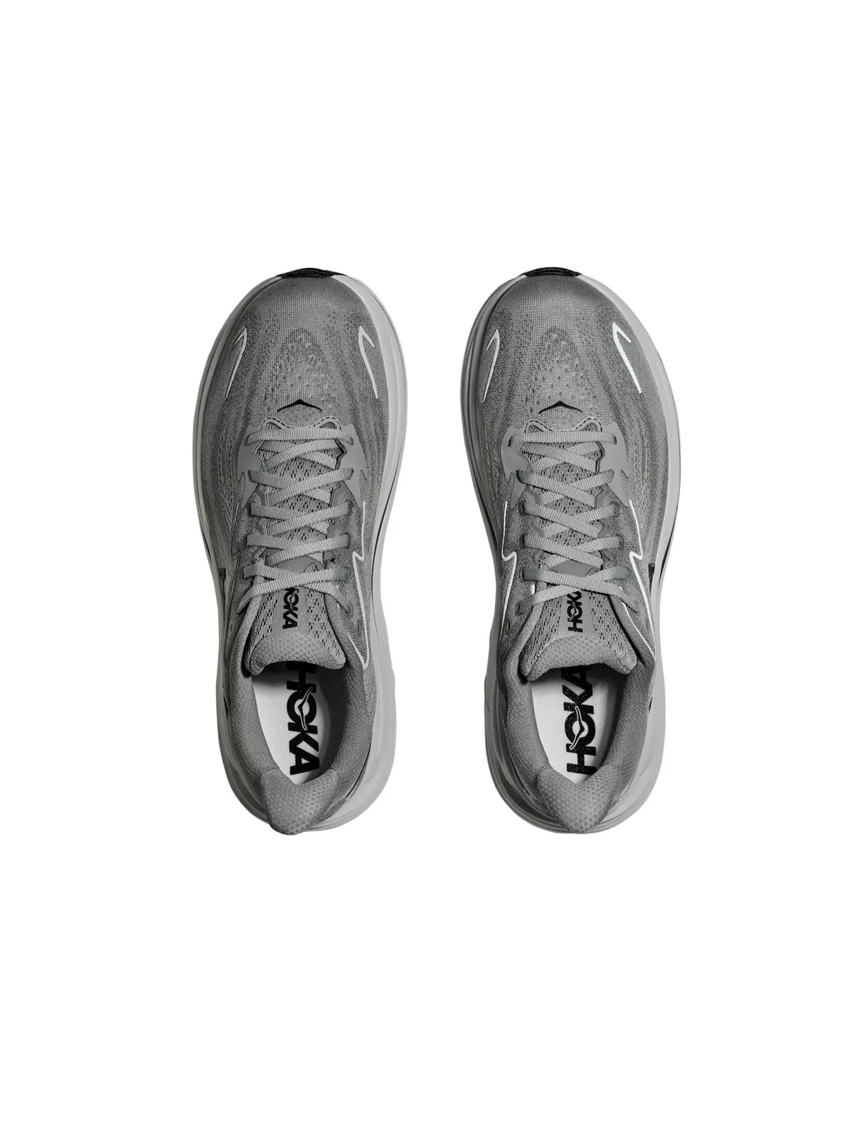 Clifton 10 "Galactic Grey/Asteroid" Men's Running Shoe - 3