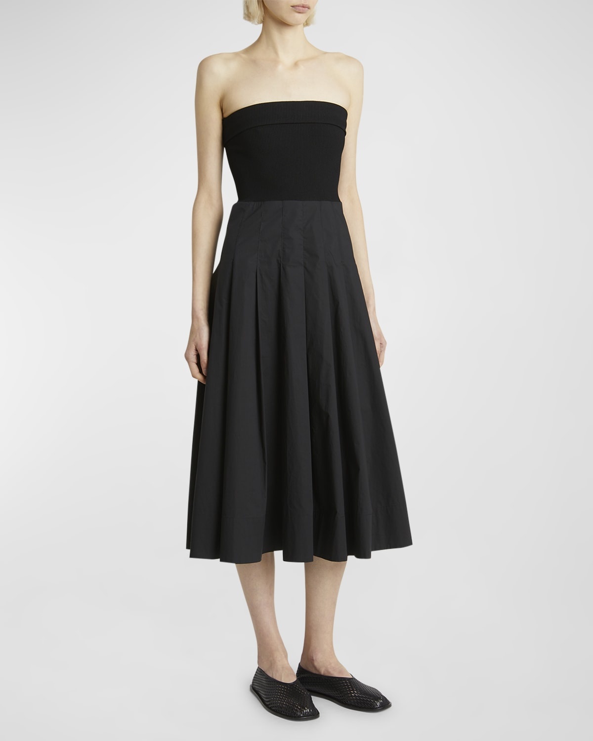 Warren Strapless Midi Dress - 3