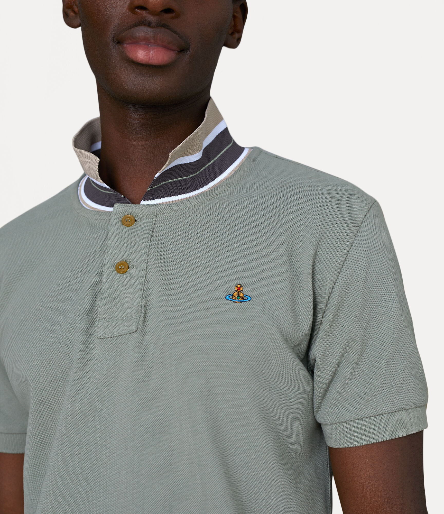 CLASSIC POLO STRIPE COLLAR - 4