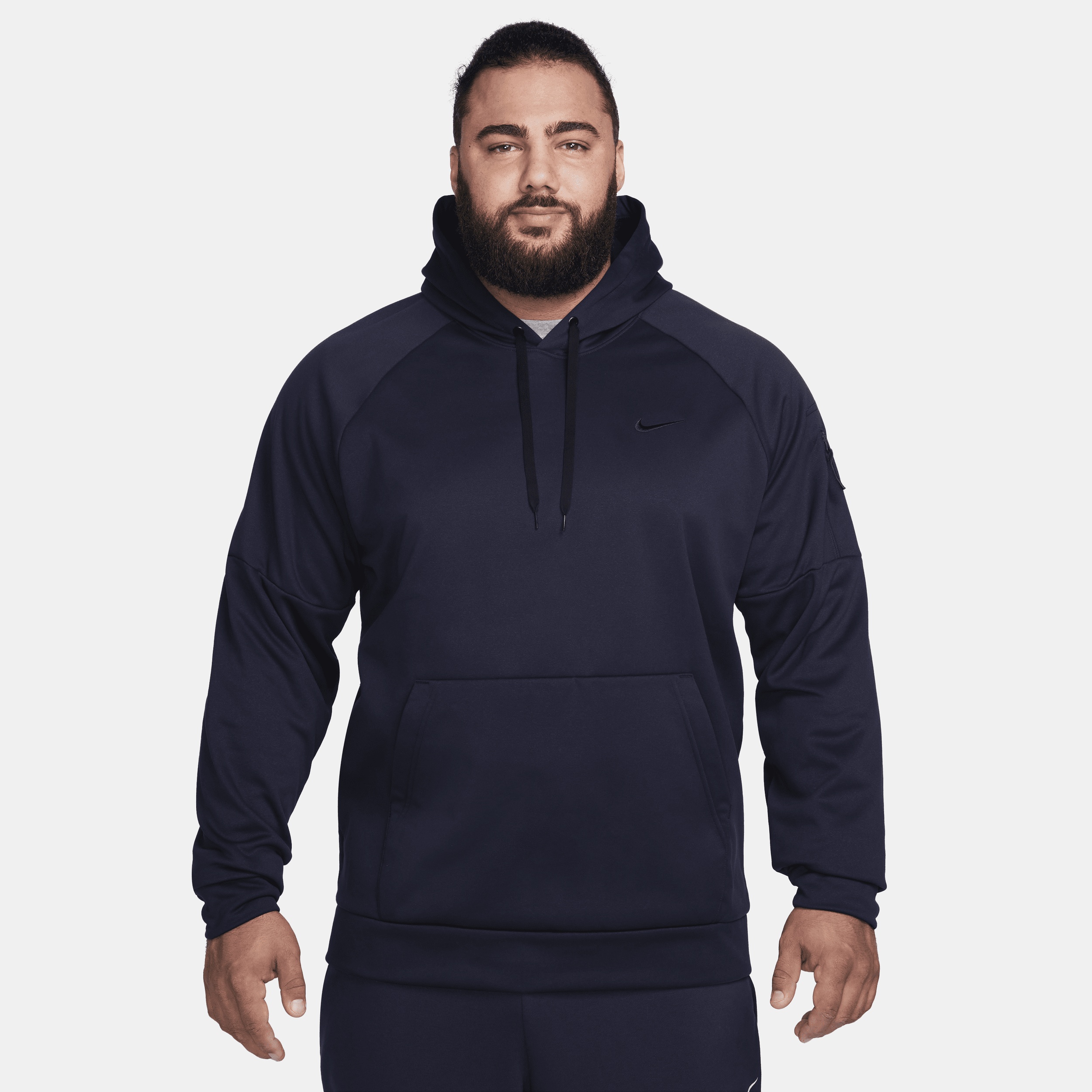 Nike Therma Men's Therma-FIT Hooded Fitness Pullover - 7