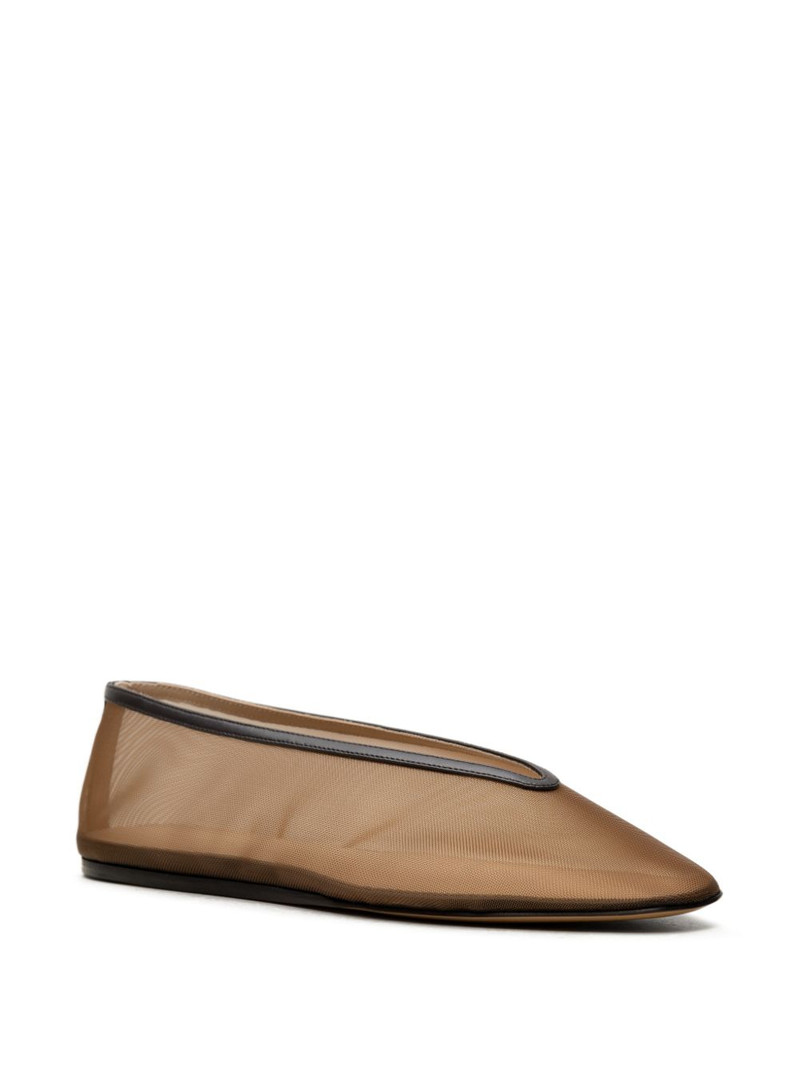 LE MONDE BÉRYL Luna mesh ballet flats outlook