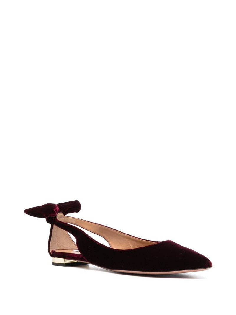 AQUAZZURA Bow Tie ballerina shoes outlook