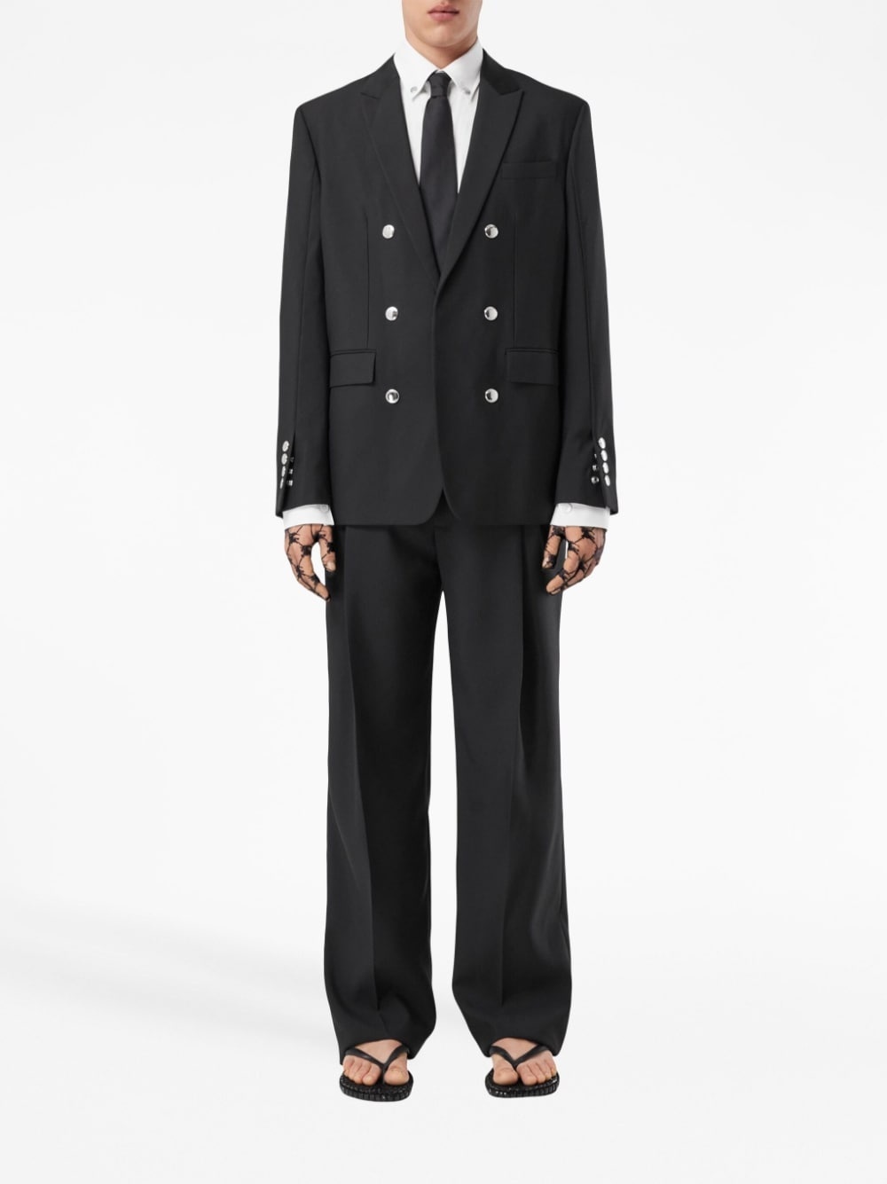 tailored woo trousers - 2