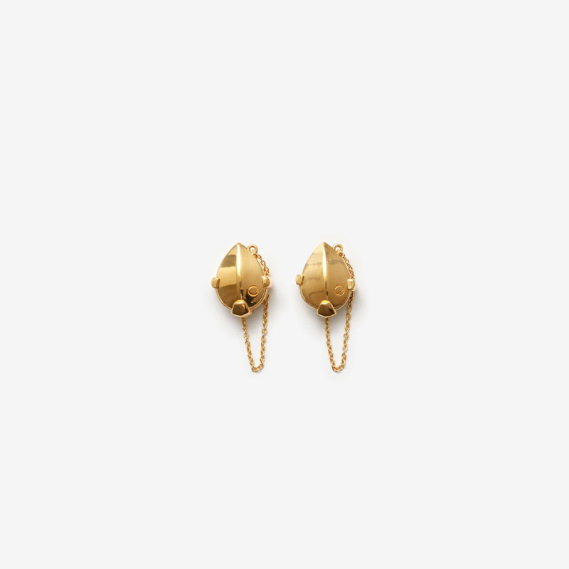 Burberry Shield Pendant Earrings outlook