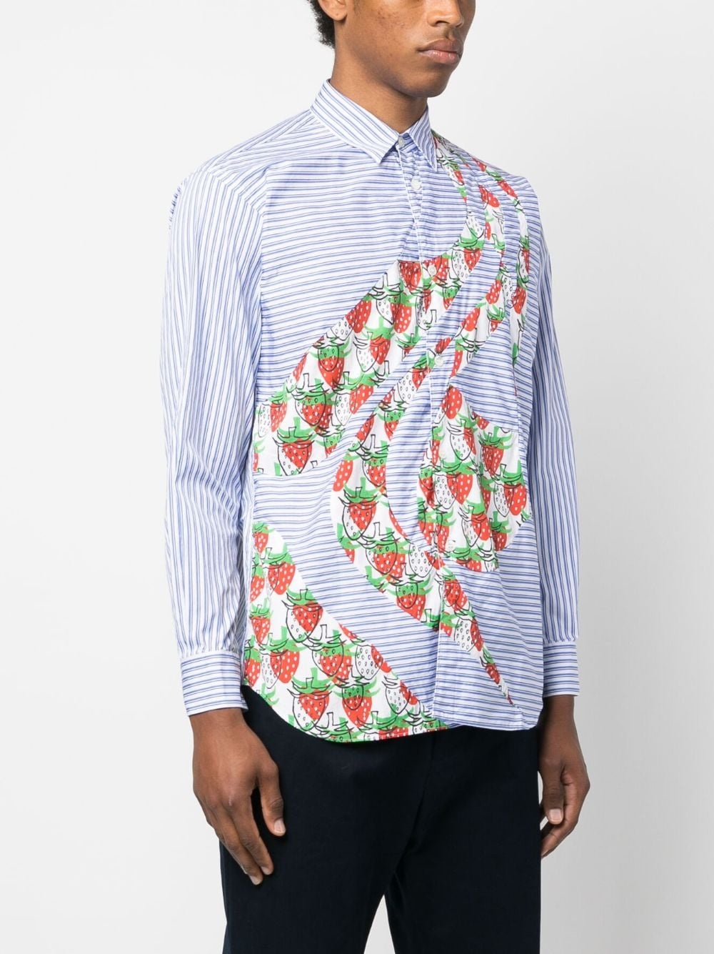 graphic-print cotton shirt - 3