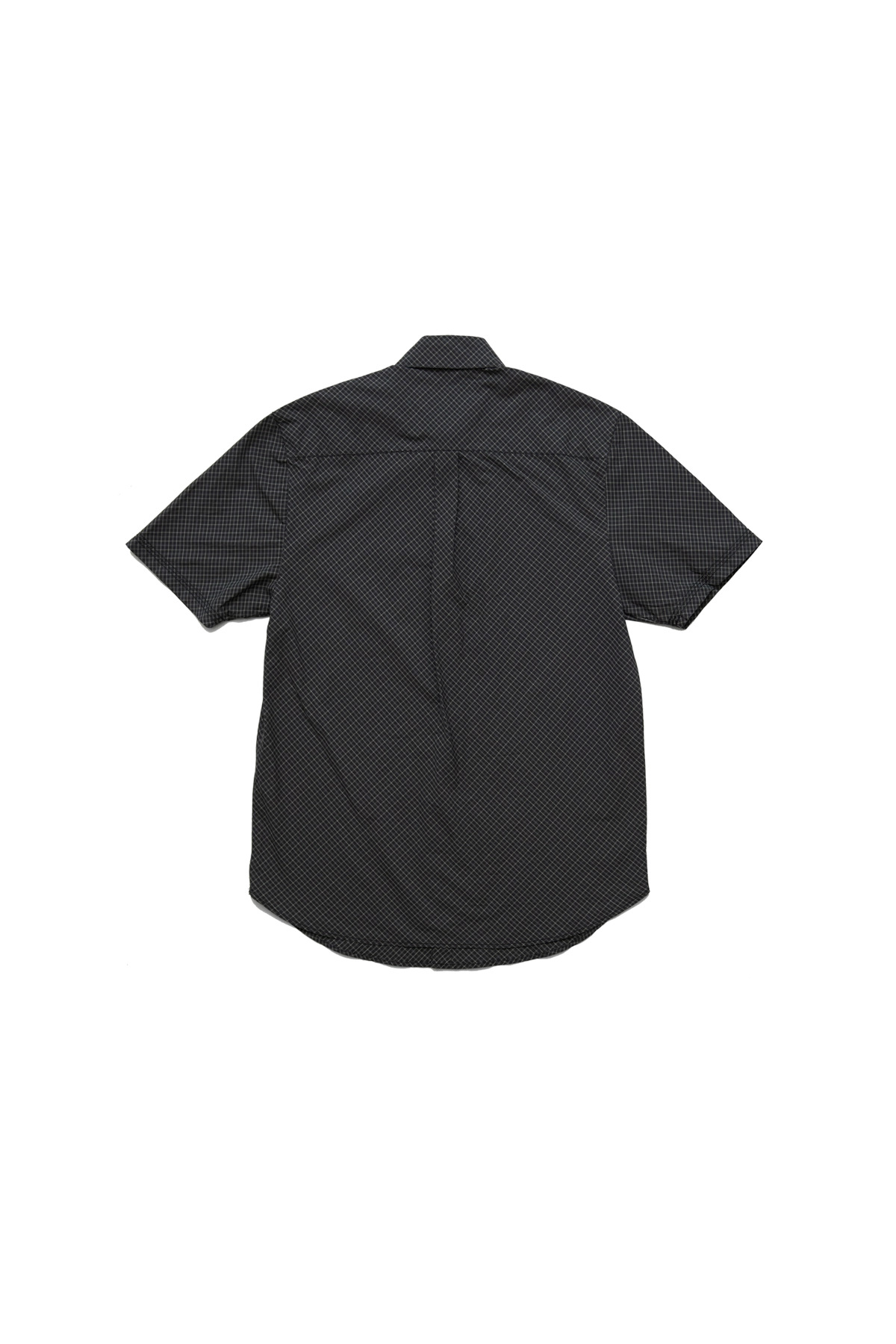 ERL Mini Plaid Short Sleeve Shirt Black - 2