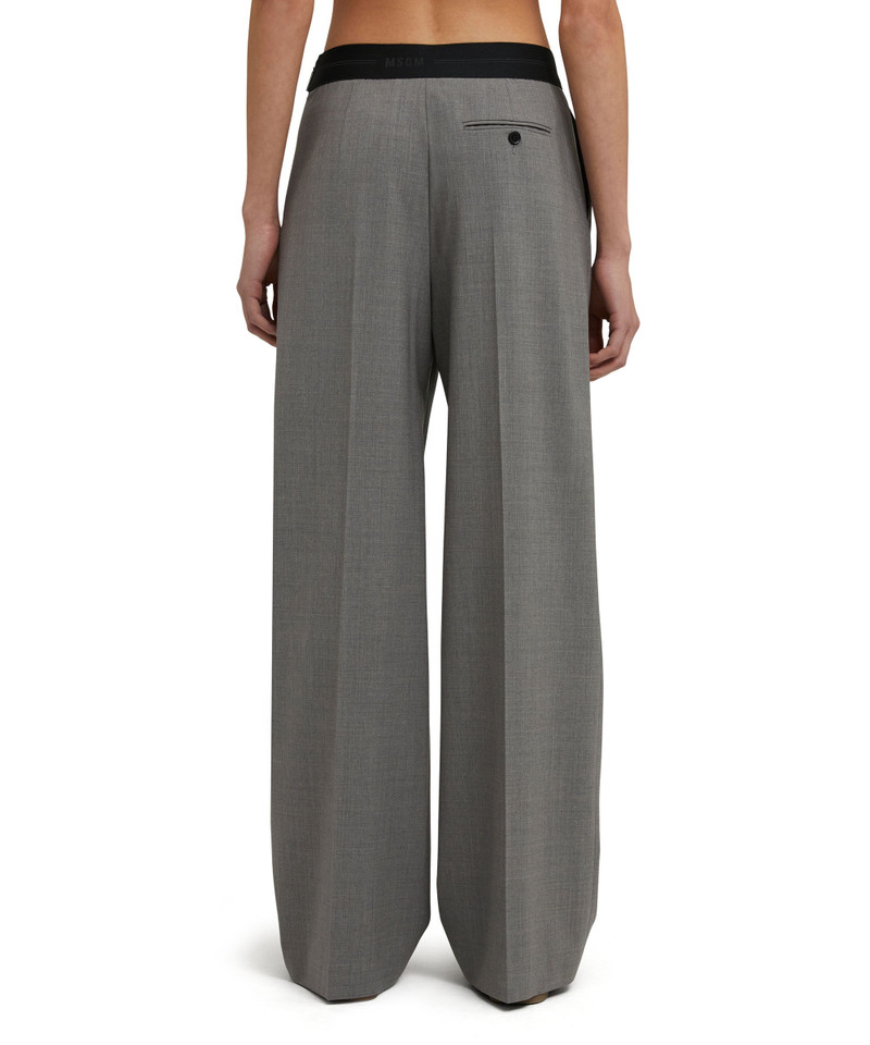 Virgin wool trousers "Wool Suiting" 4