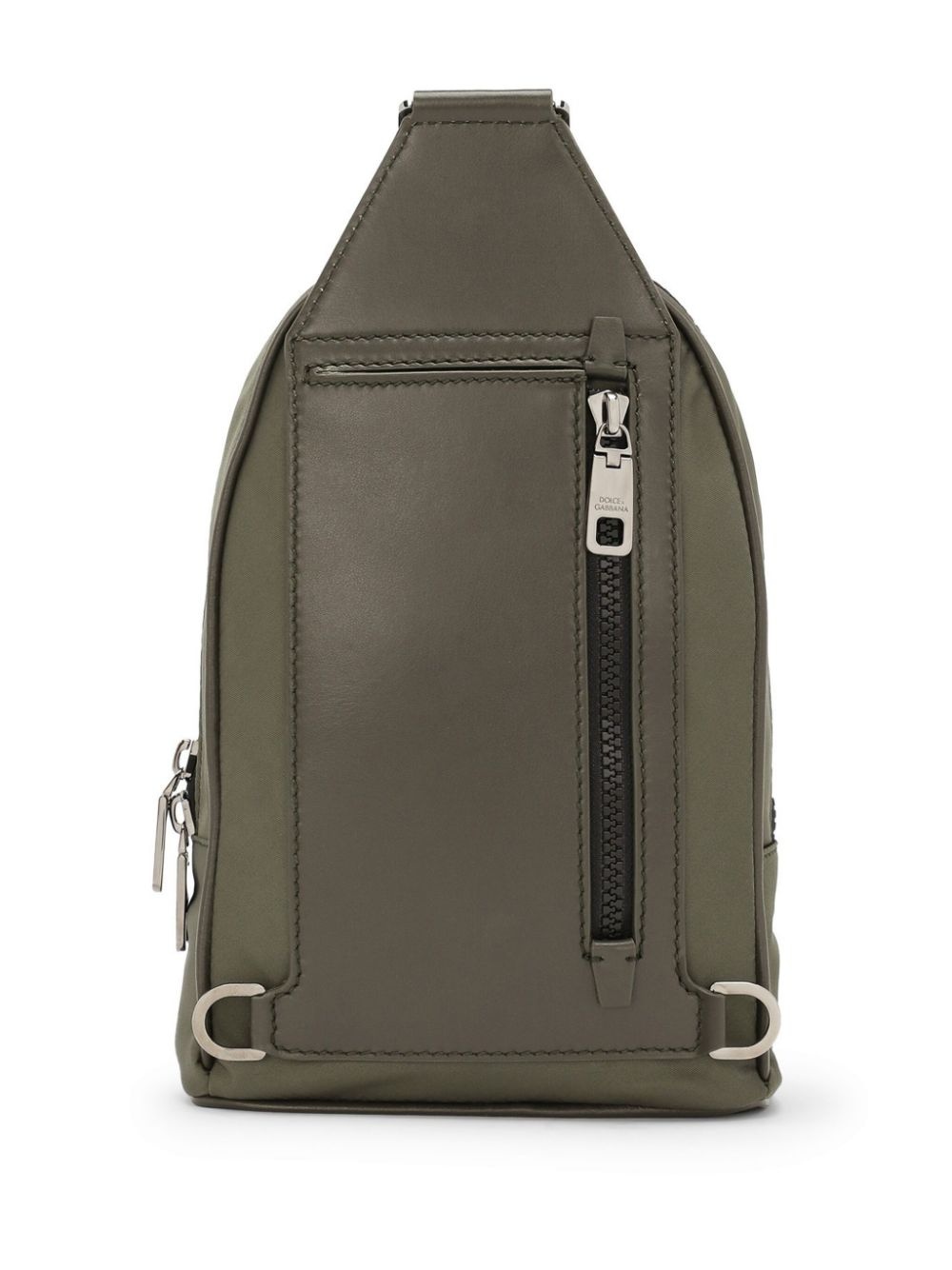 logo-print crossbody backpack - 3