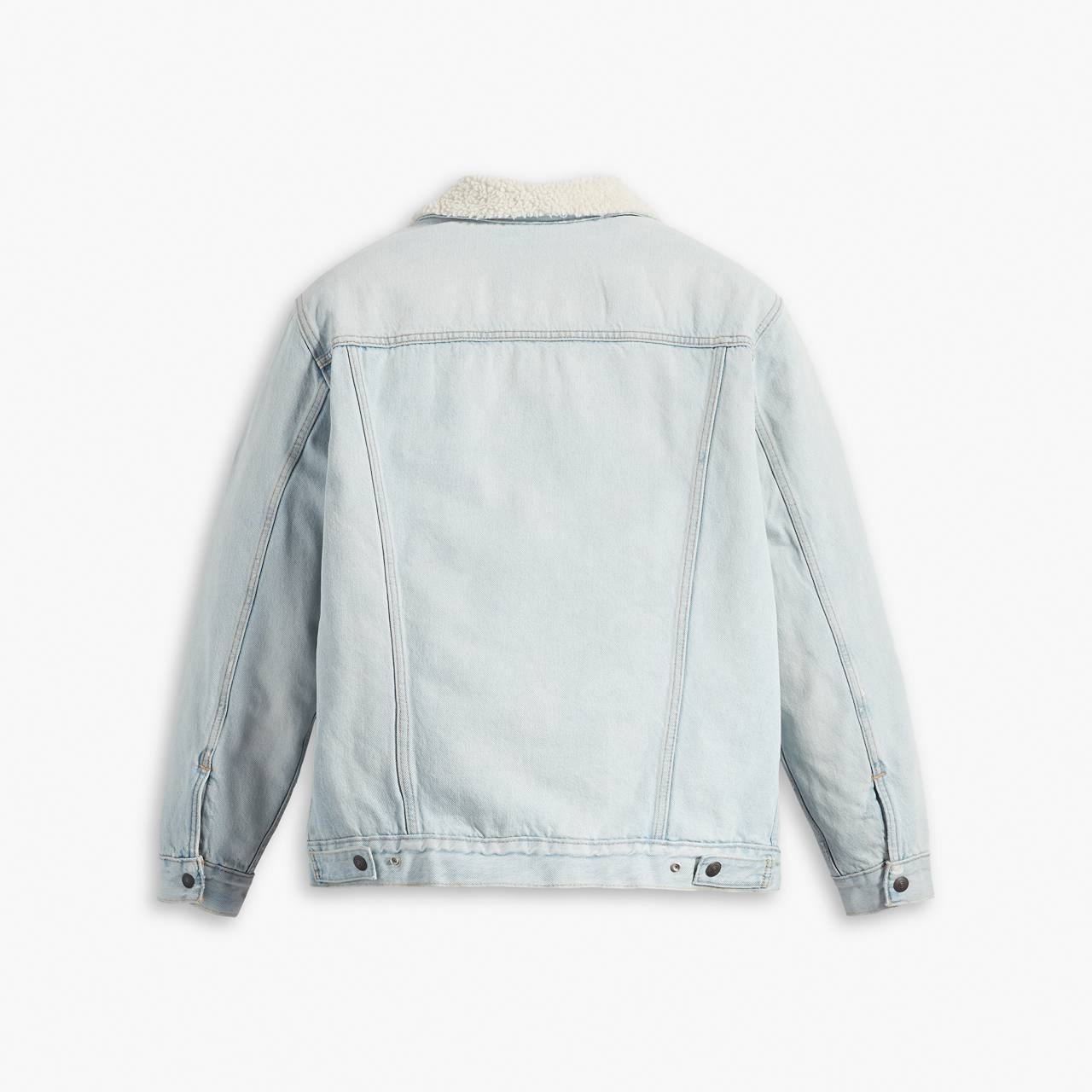 RELAXED FIT SHERPA TRUCKER JACKET - 6
