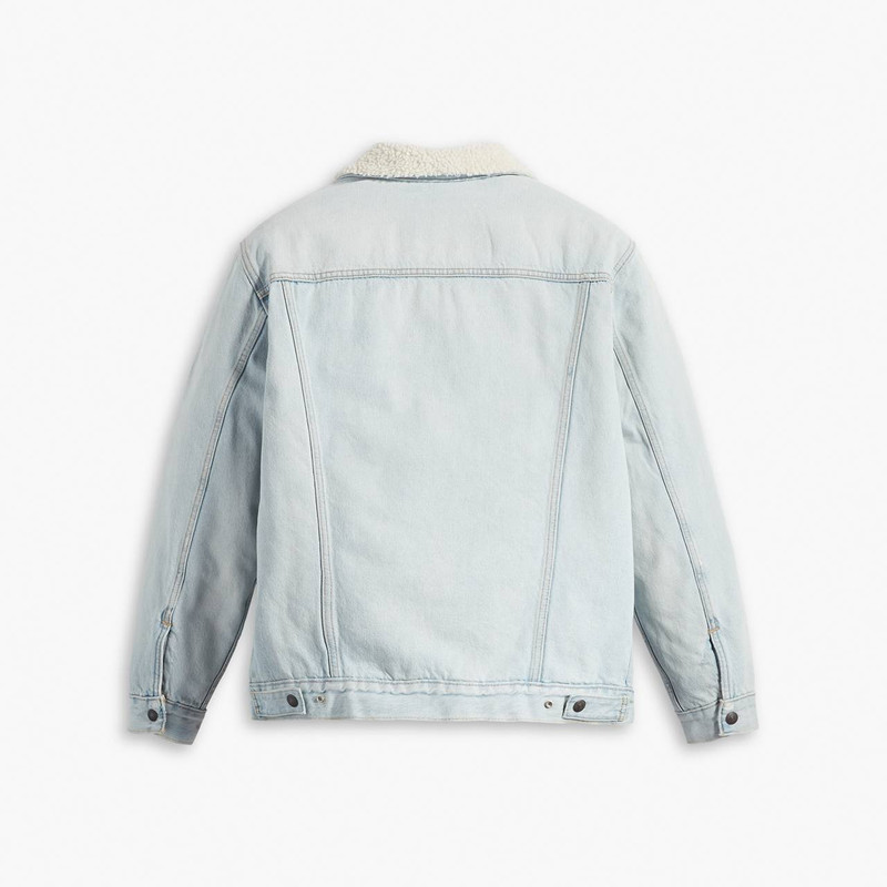 RELAXED FIT SHERPA TRUCKER JACKET 6