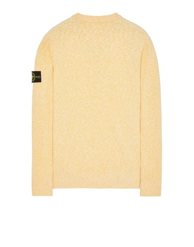 Stone Island 524B0 STOCKING STITCH COTTON-NYLON YELLOW outlook