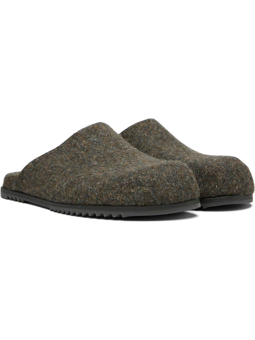 Gray Concordians Granola Mule Loafers - 4