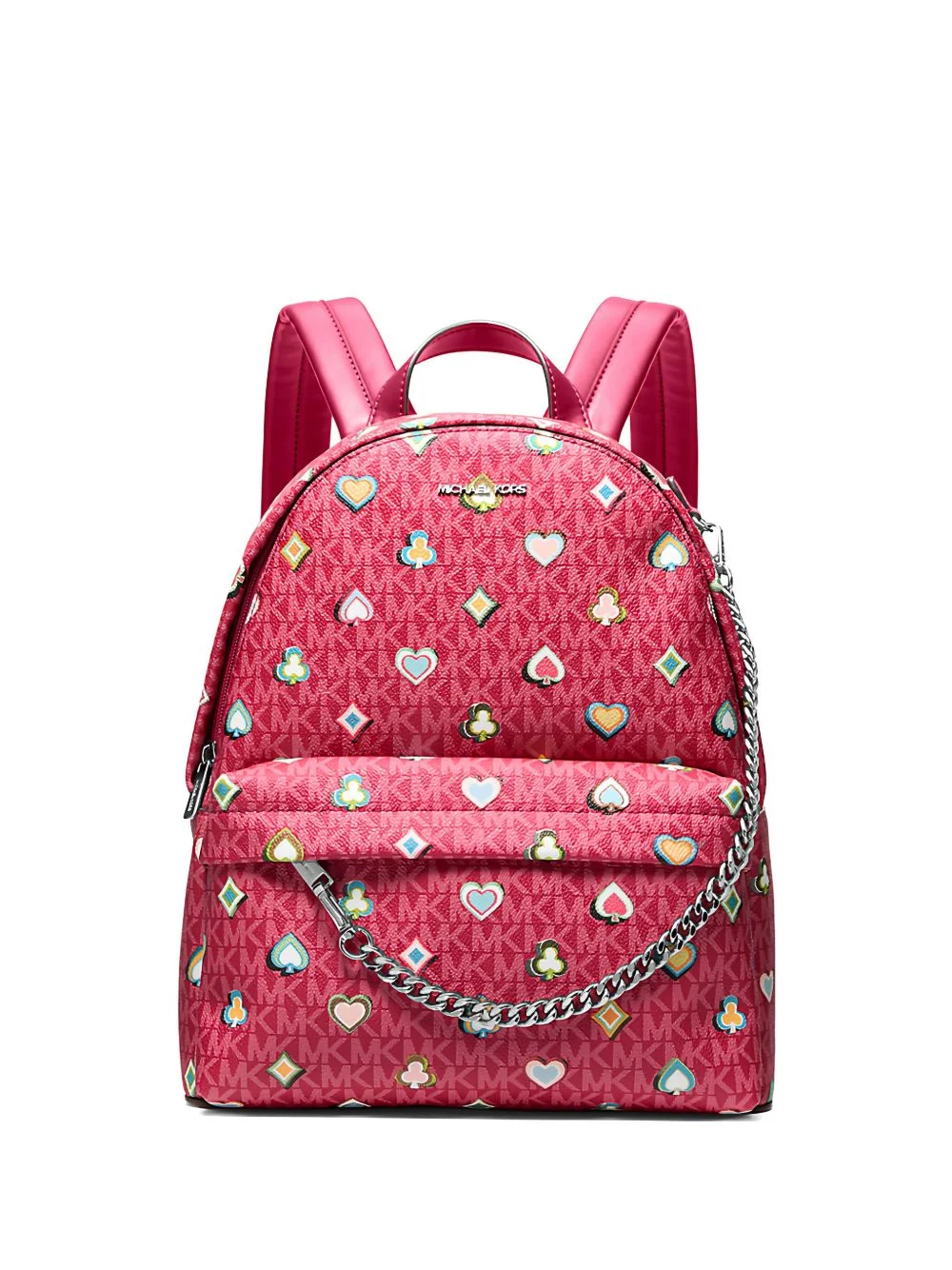 Slater monogram-print backpack - 1