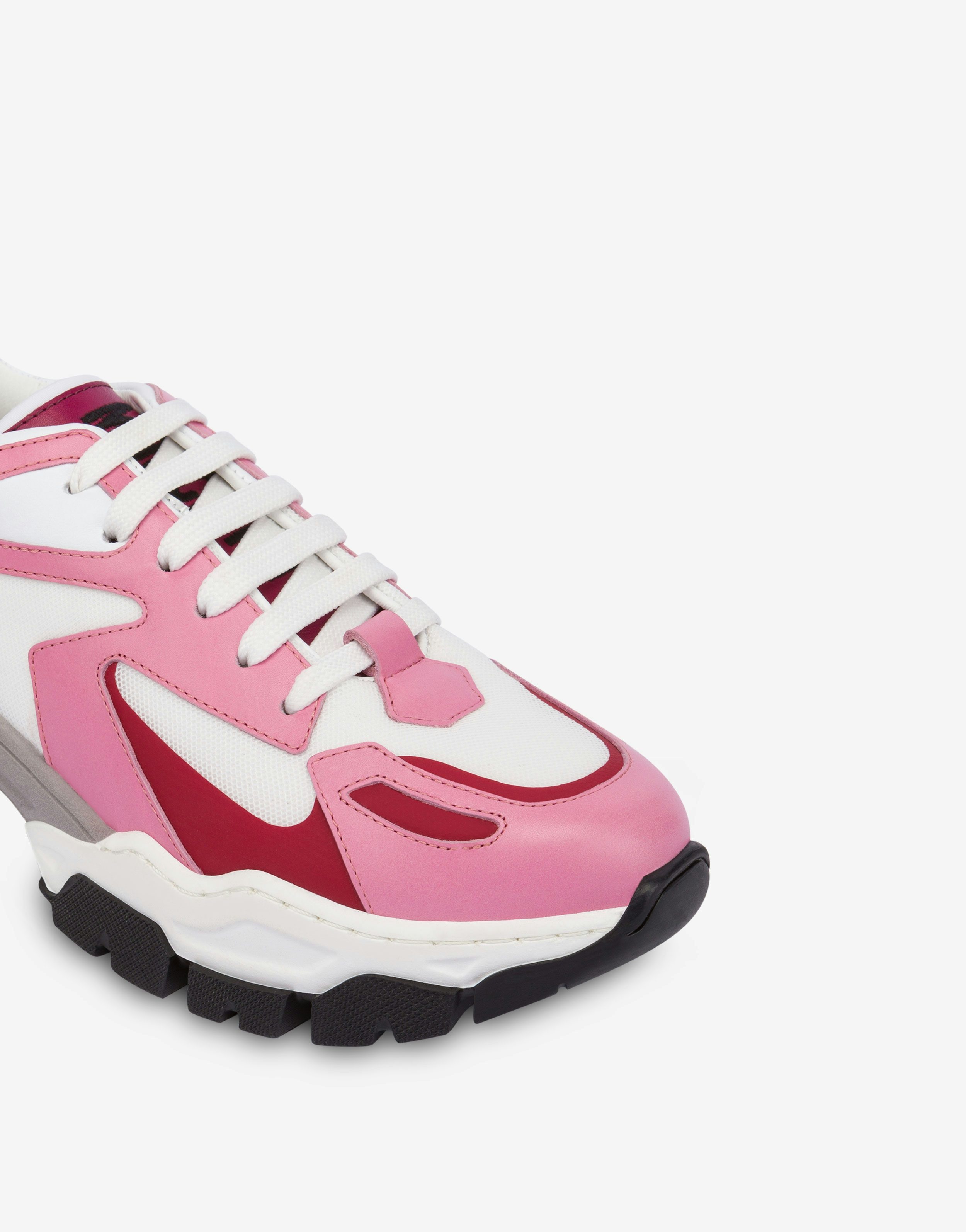 BARCODE RACE SNEAKERS WITH DETAIL - 4