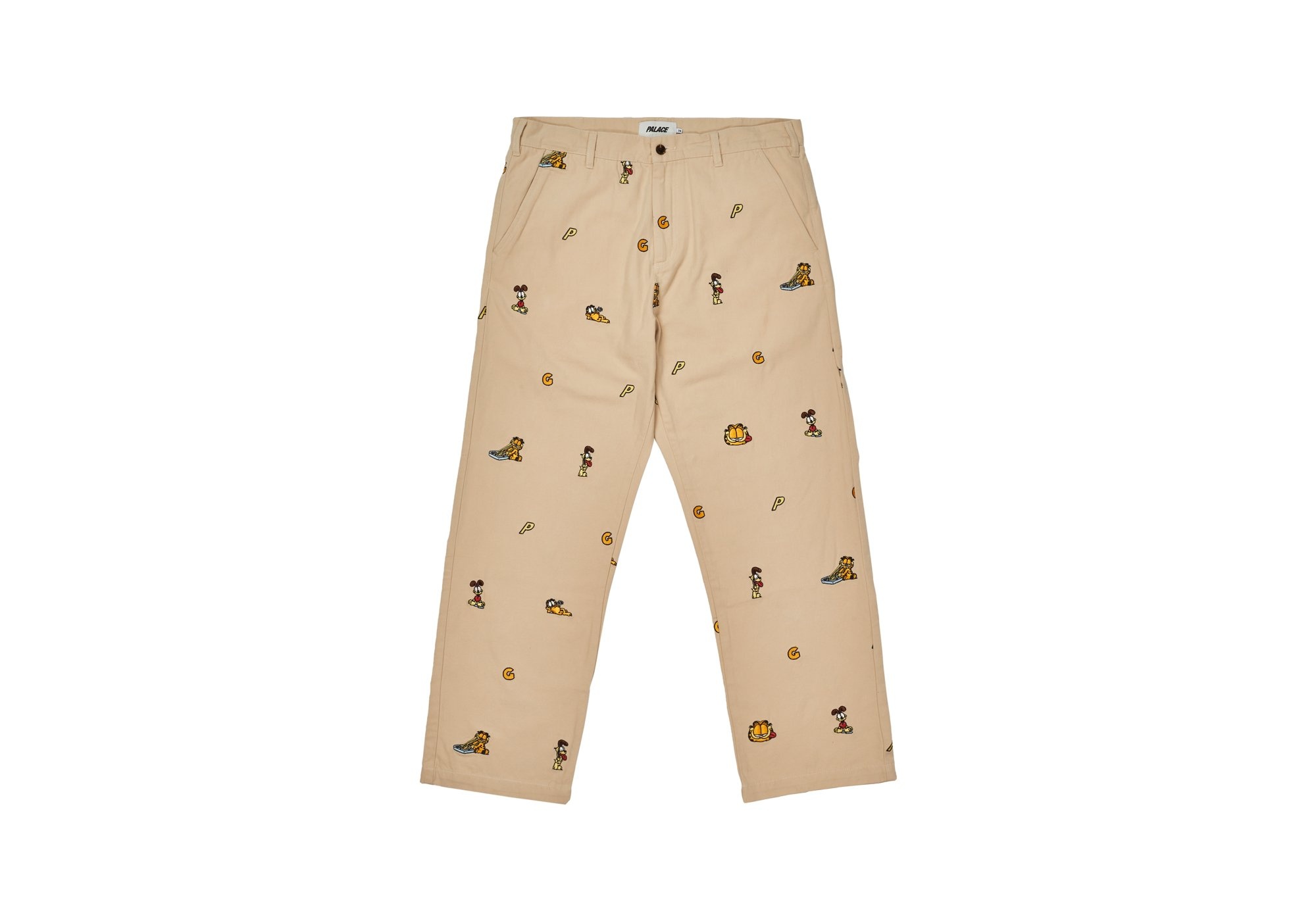 PALACE GARFIELD WORK PANT BEIGE - 1