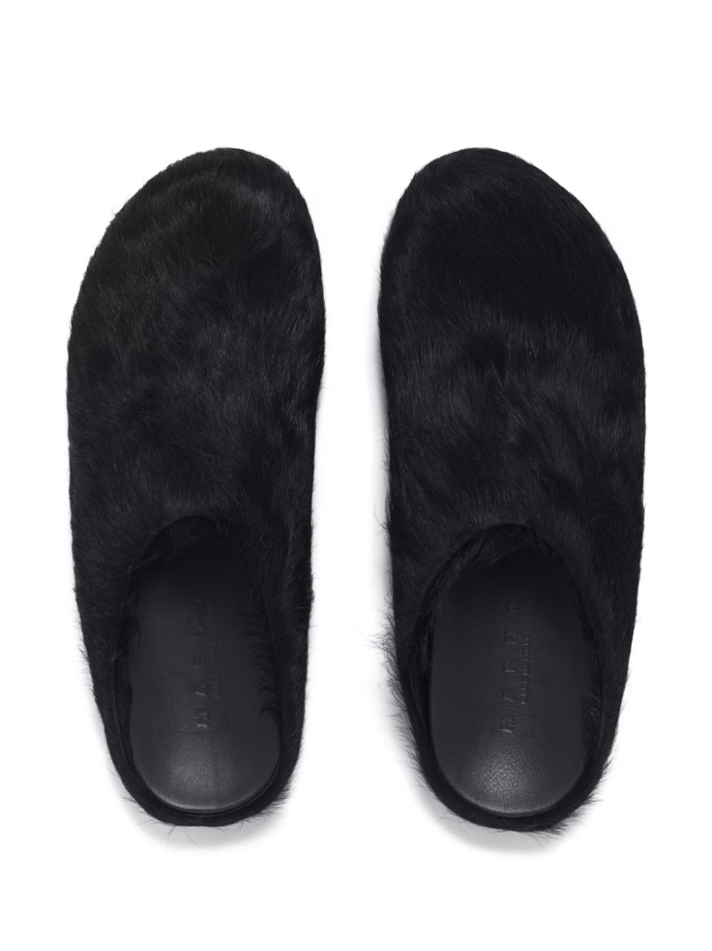 calf hair mules - 4