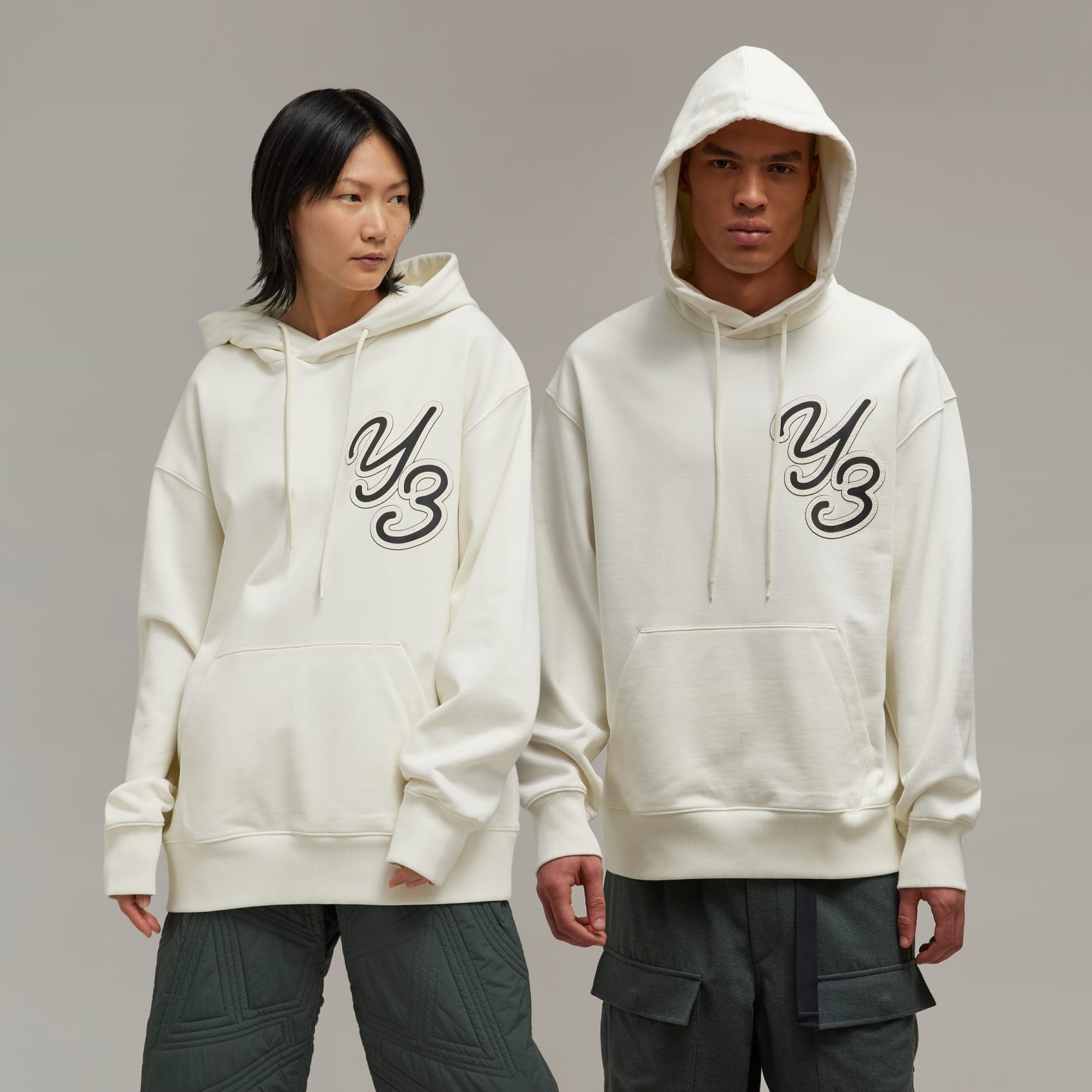 Y-3 Graphic Logo Hoodie - 2
