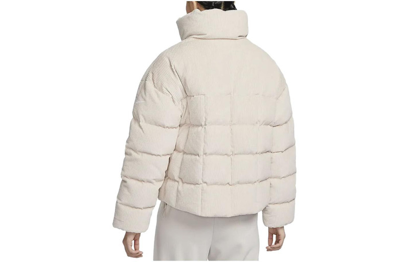 Nike (WMNS) Nike Sportswear Essential Therma-FIT Oversized Corduroy Puffer 'Light Orewood Brown' FD8214-1 outlook