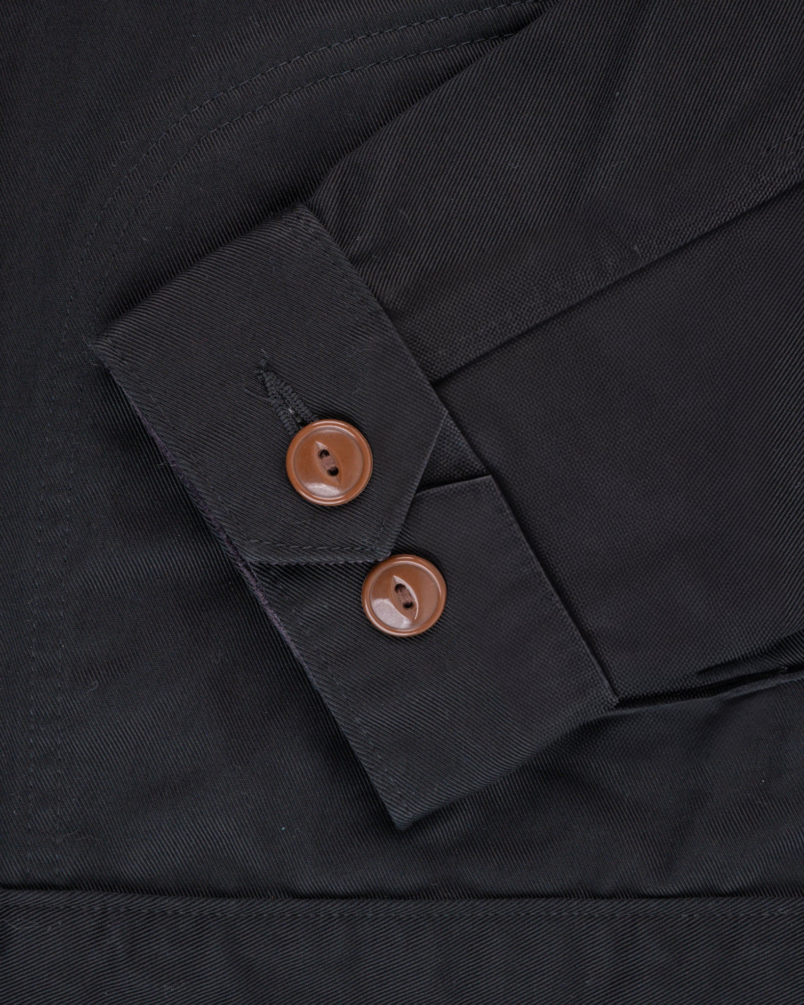 IHJ-144-BLK 12oz Kurashikizome® Twill Work Jacket - Black - 5