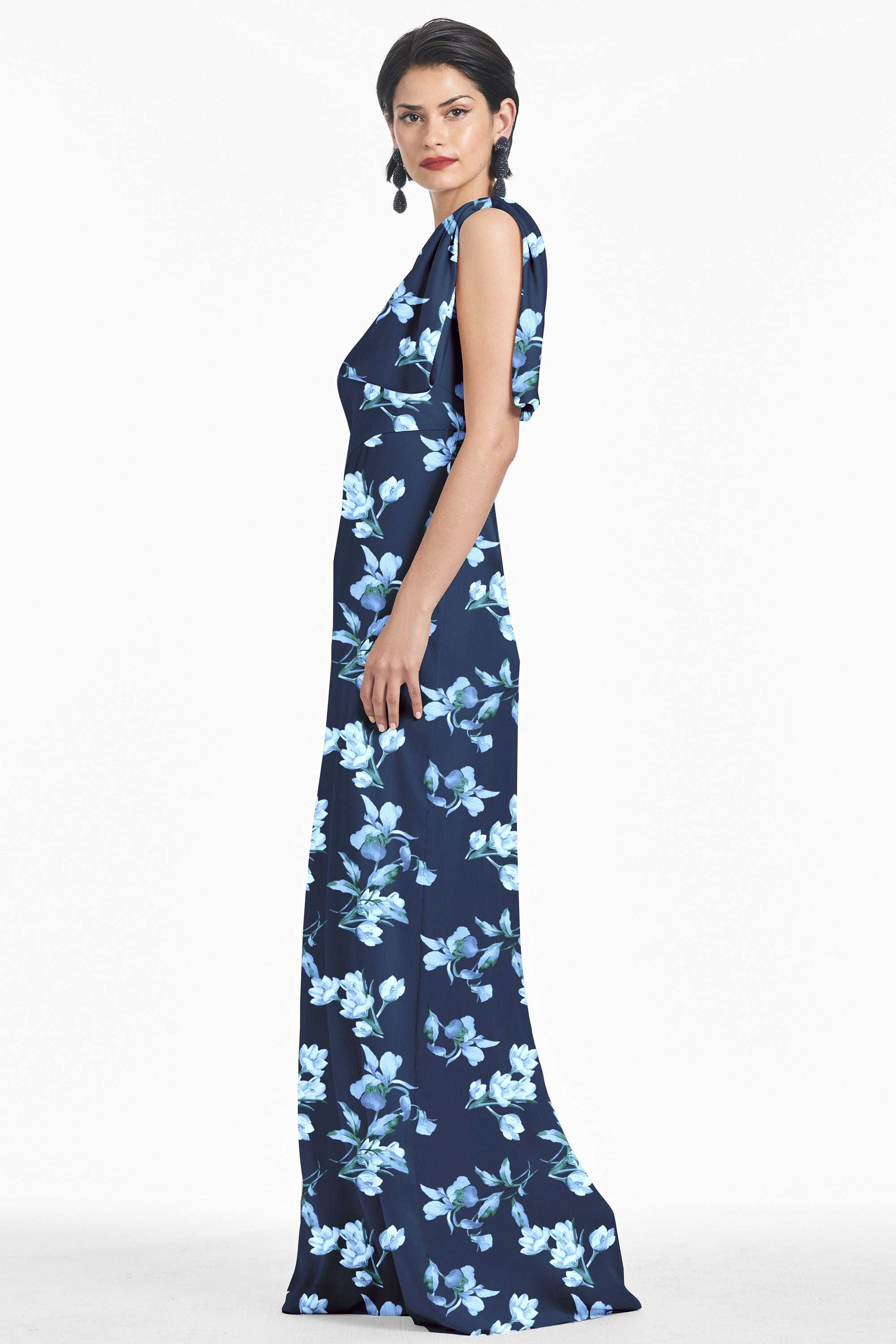 Chelsea Gown - Poseidon Venetian Petal - 2