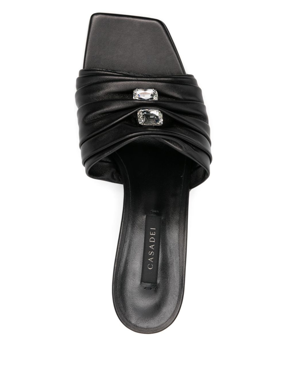 65mm leather sandals - 4