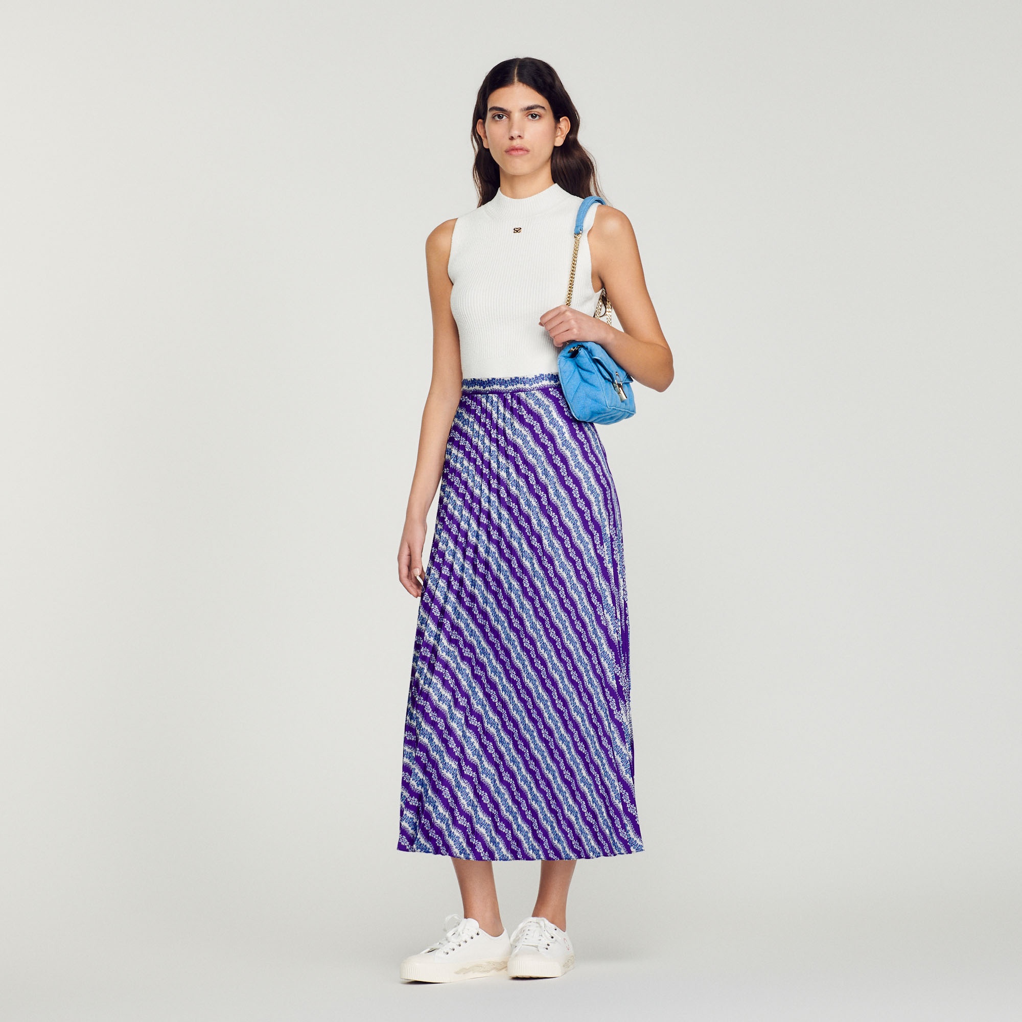 Long printed skirt - 2