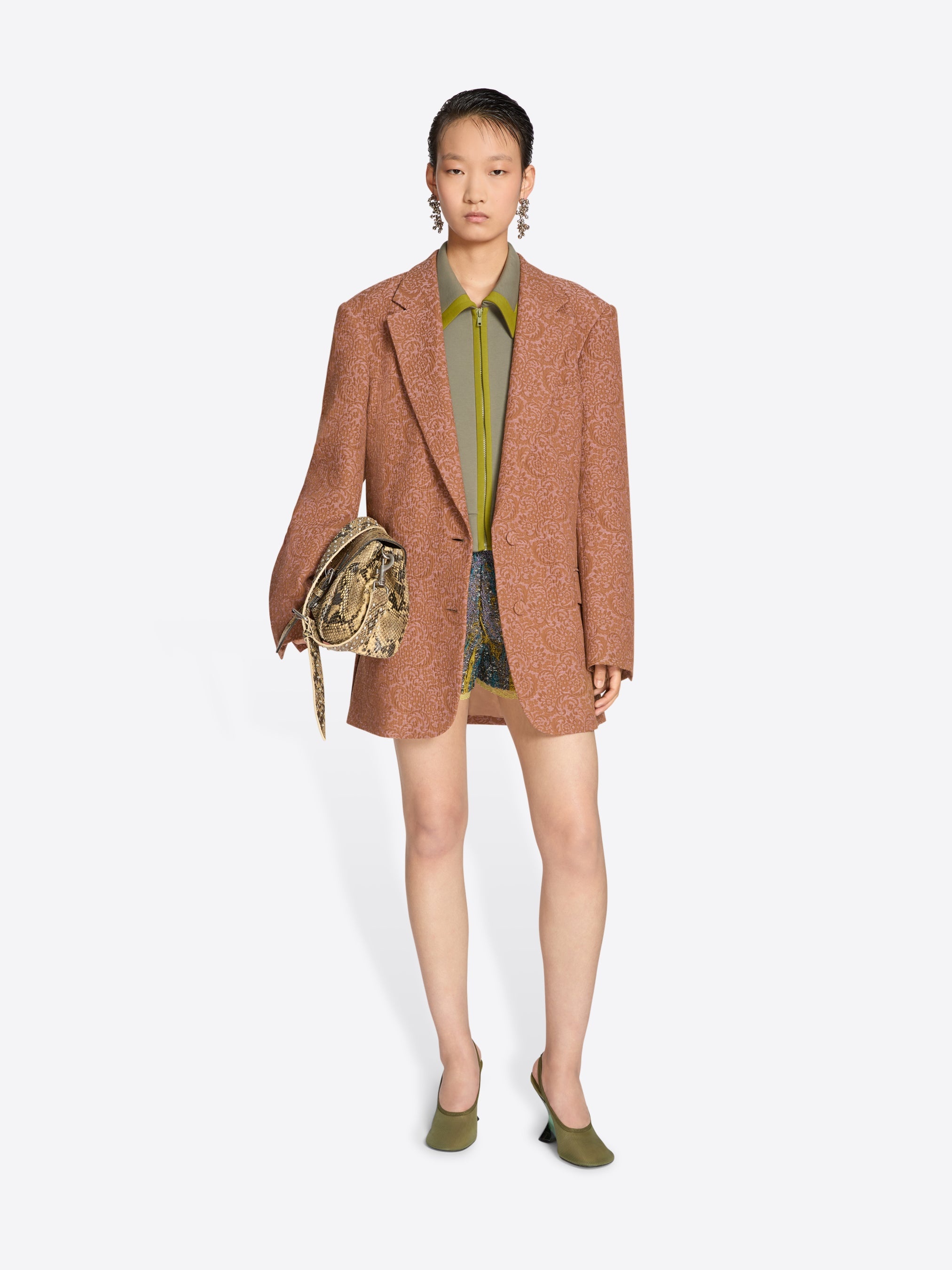JACQUARD BLAZER - 2