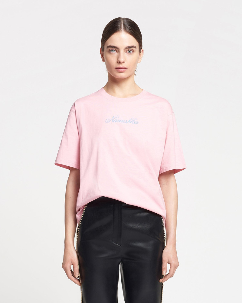 Embroidered Cotton-Jersey T-Shirt 4