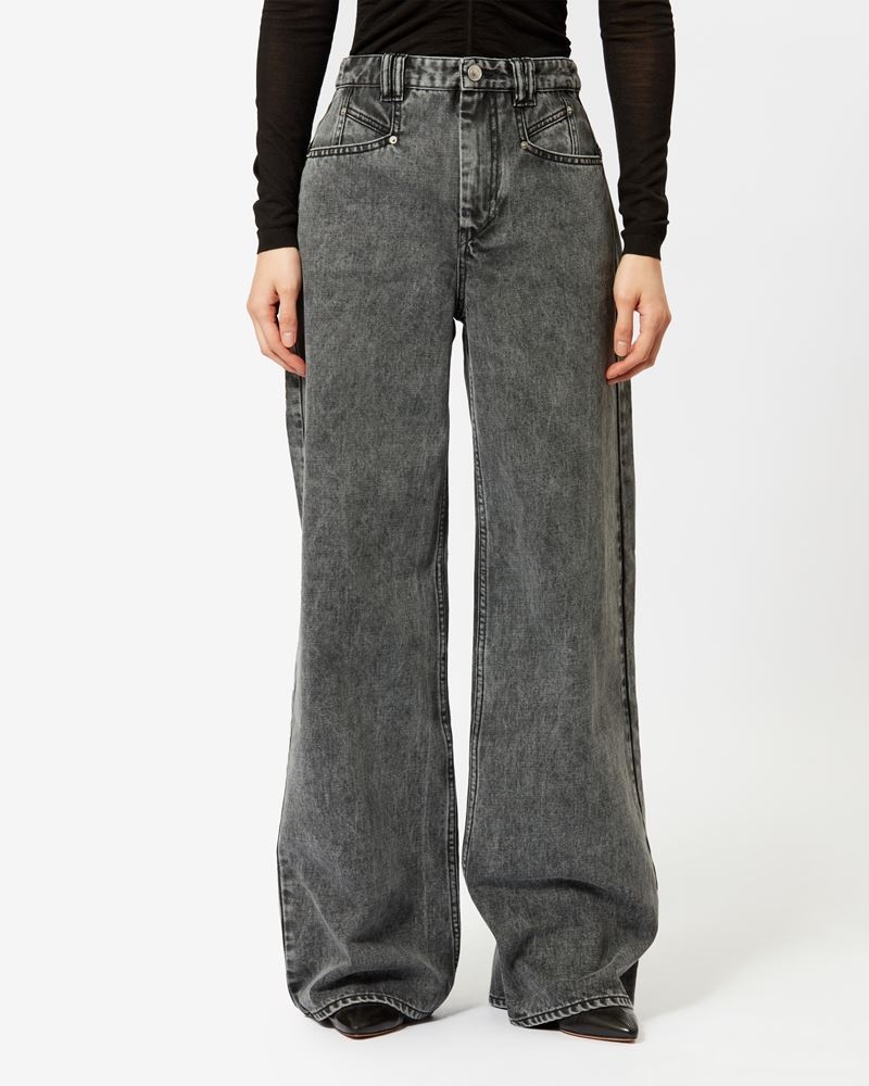 LEMONY DENIM PANTS - 3