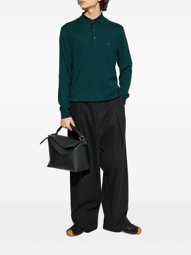 Etro long-sleeve polo shirt outlook