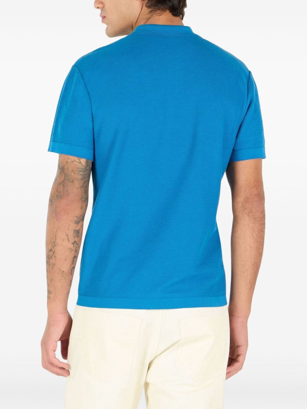 cotton polo shirt - 4