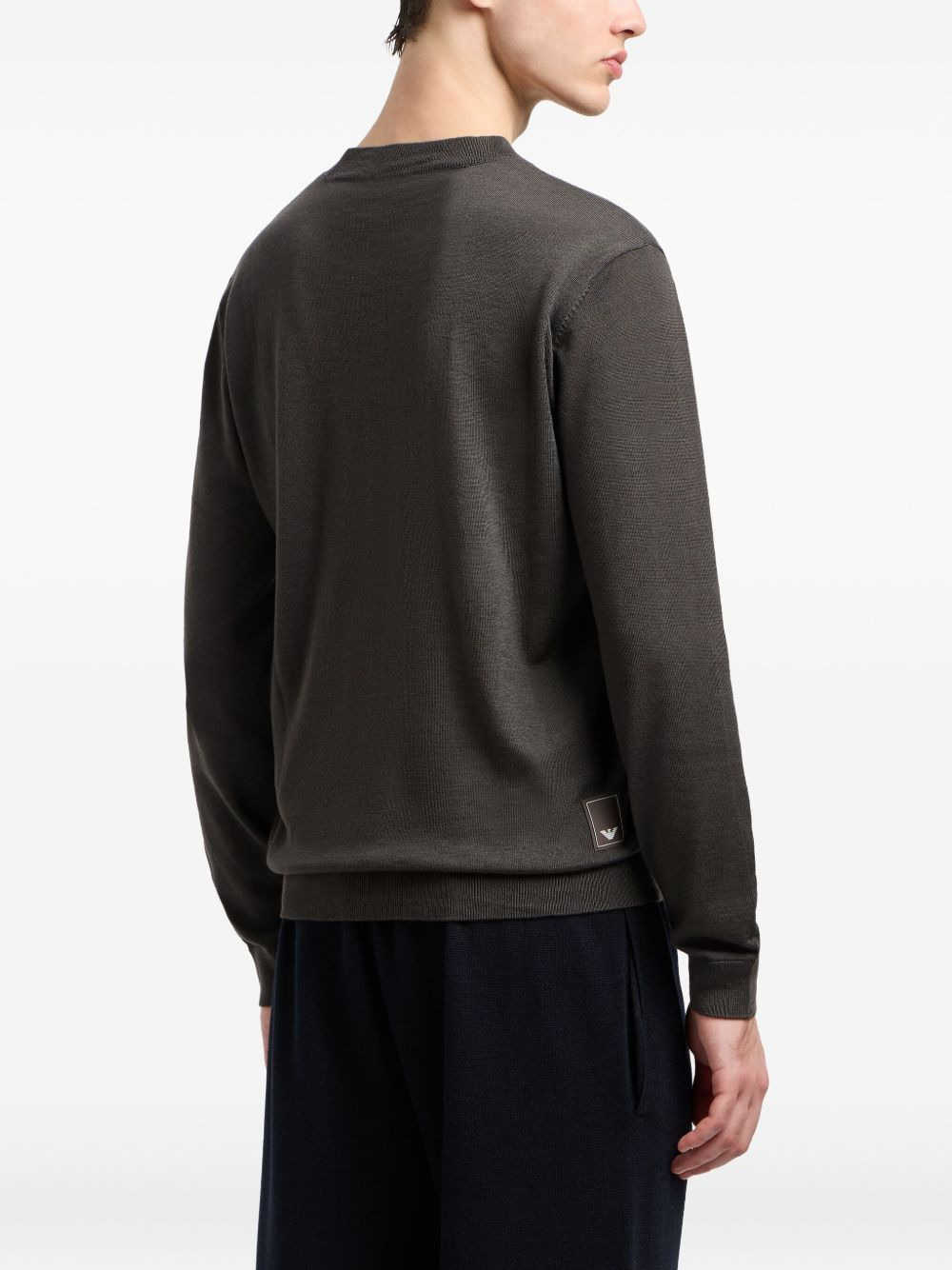 crew-neck wool sweater - 4