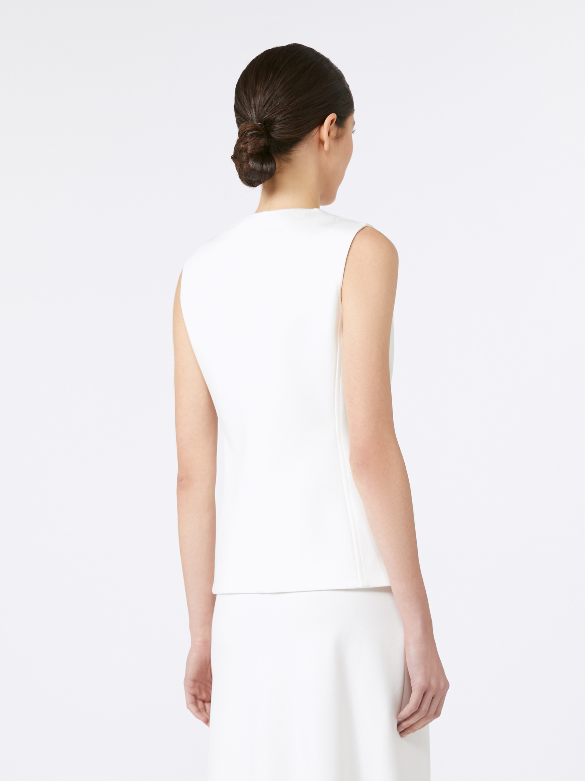 FORNOVO Compact jersey gilet - 4